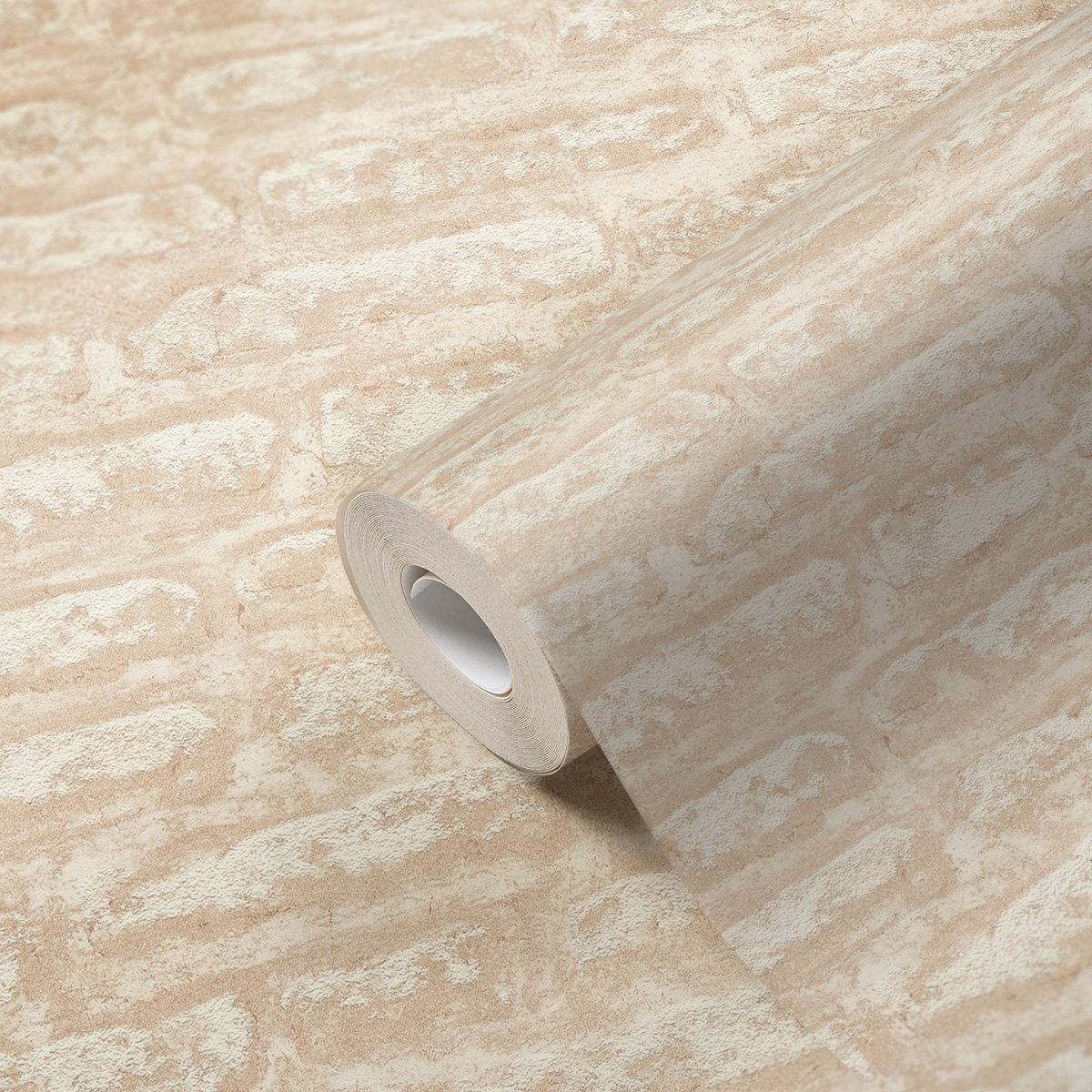 Papier peint Pierre Stone beige - Attractive 2 d'A.S. Création ROLLZ | Réf. AS-390272