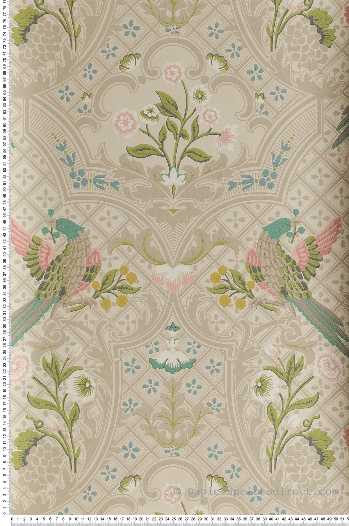 Papier peint Brodsworth Consort - Collection London Wallpapers V de Little Greene