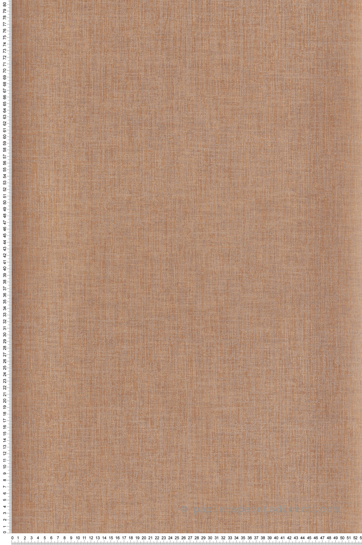 Papier peint Uni Effet Textile Raffiné camel brun - Esterel de Montecolino | Réf. MC-AN28211