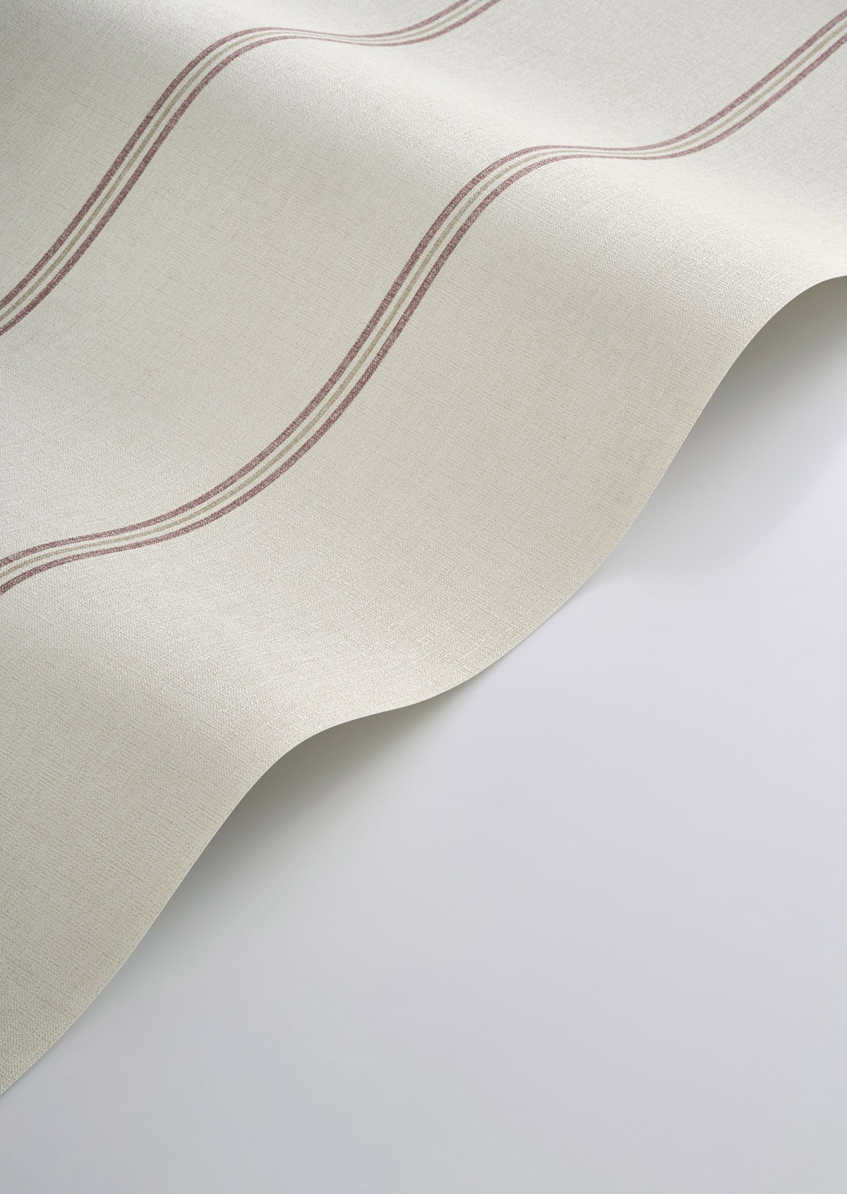 Papier peint Rayure Vintage Saint Briac sable rouge - Seaside de Casadéco AMB5 | Réf. SEAS201518228