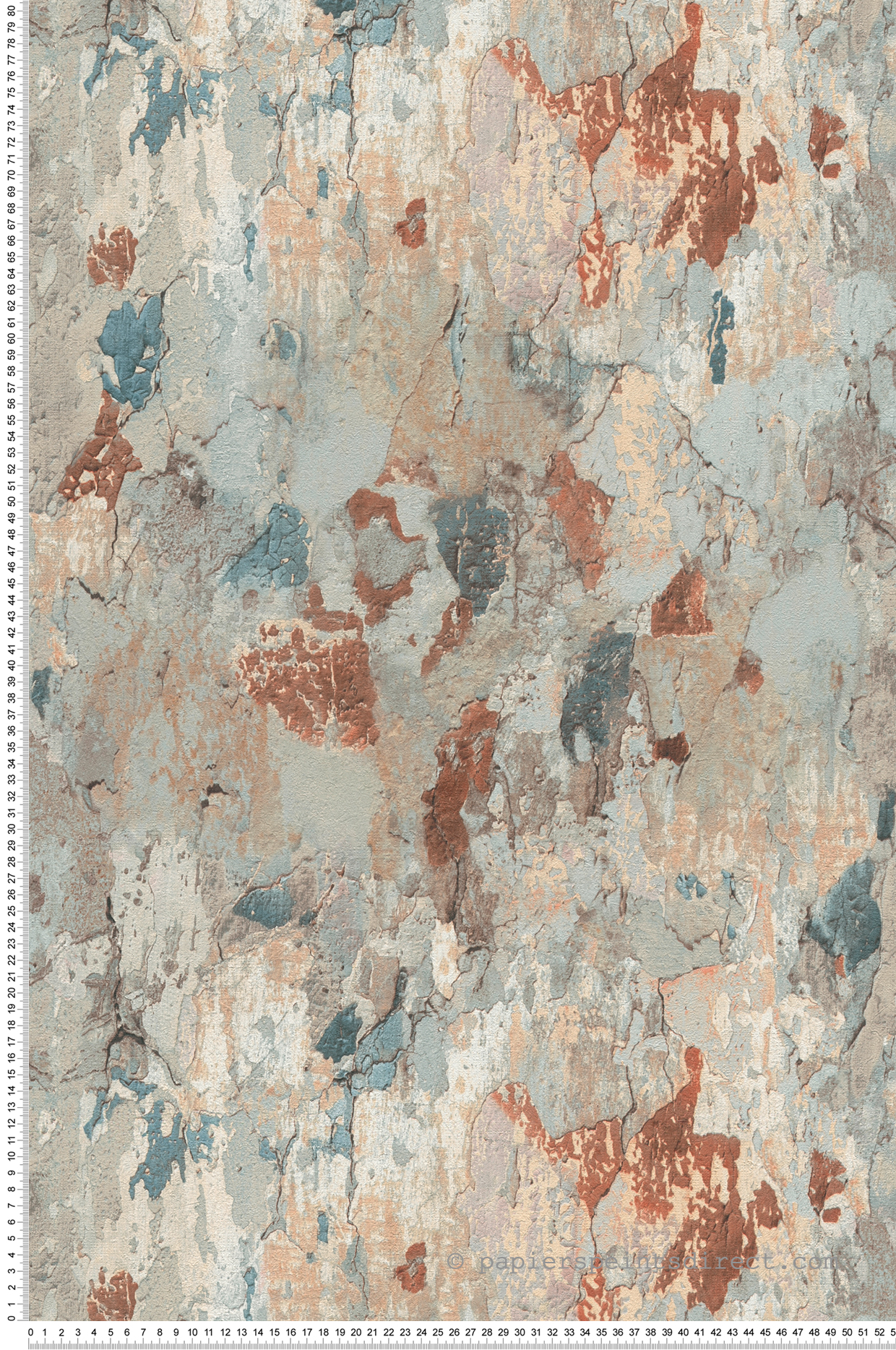 Papier peint Industriel Vieux Mur gris rouille - Metropolitan Stories 2 d'AS Création | Réf. SP15578