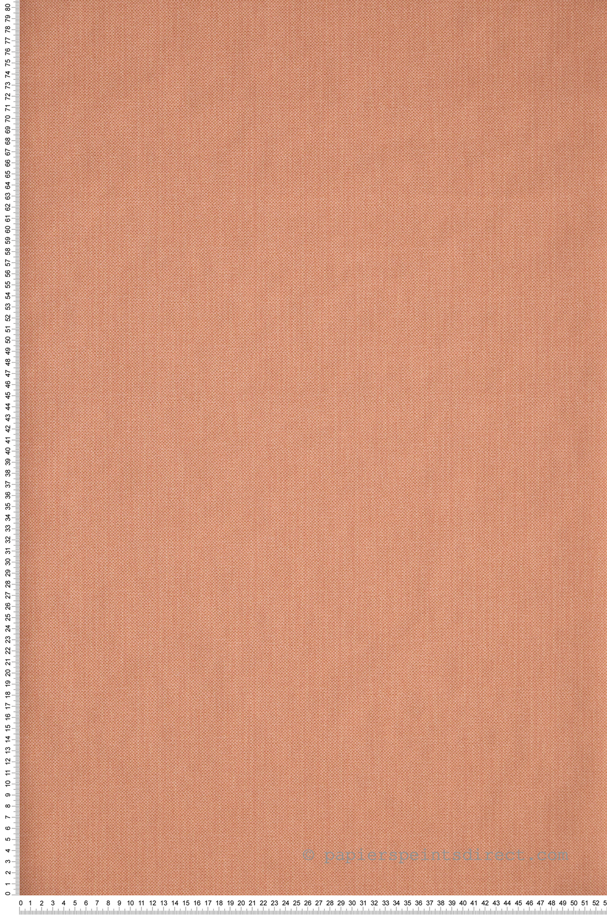 Papier peint Uni Natté Pêche - Natté de Casélio | Réf. NAE101564135