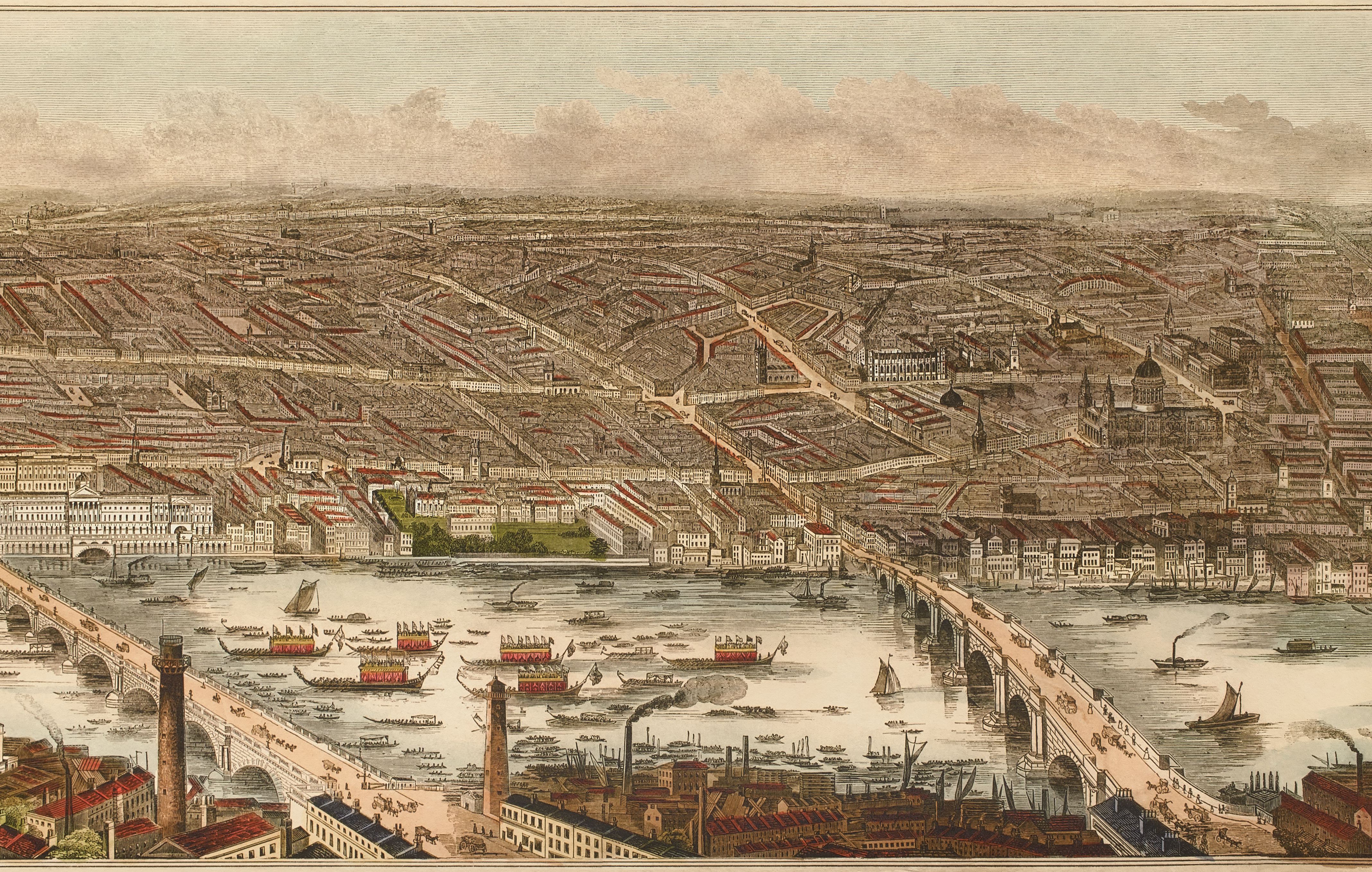 Bord de la Tamise couleur - Painted Papers de Little Greene