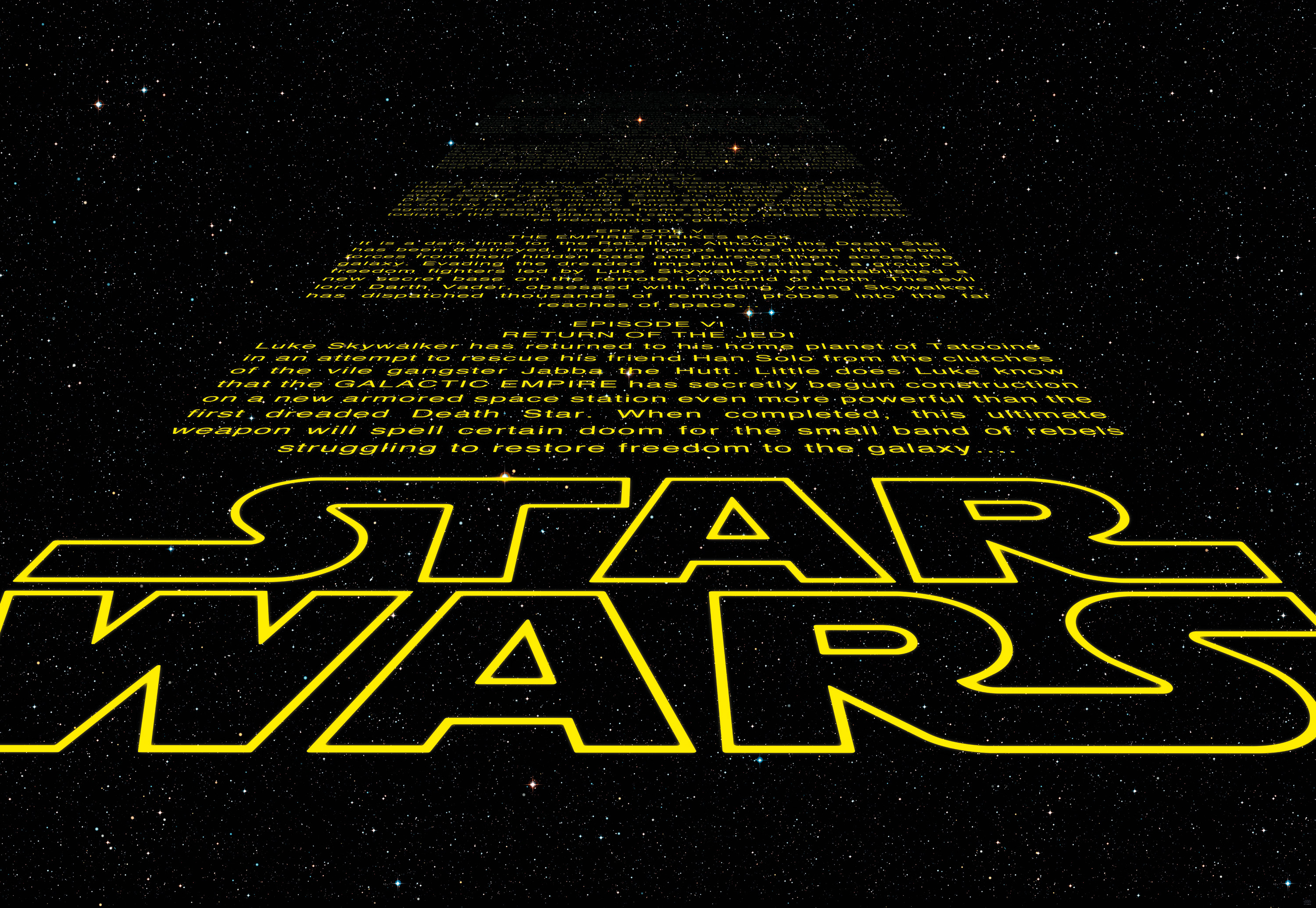 Star Wars Intro - panoramique Komar