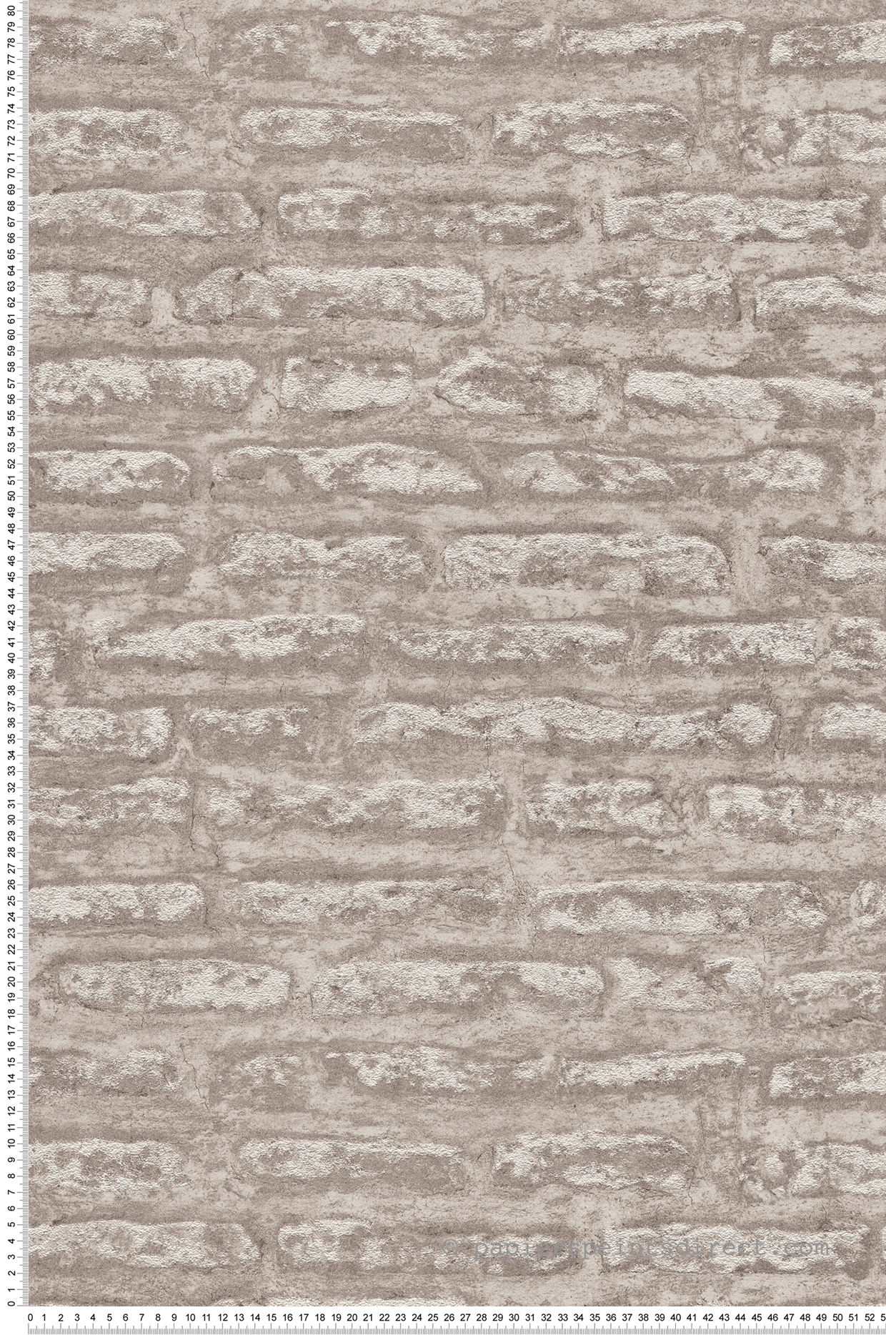 Papier peint Pierre Stone gris brun - Attractive 2 d'A.S. Création AMB3 | Réf. AS-390274
