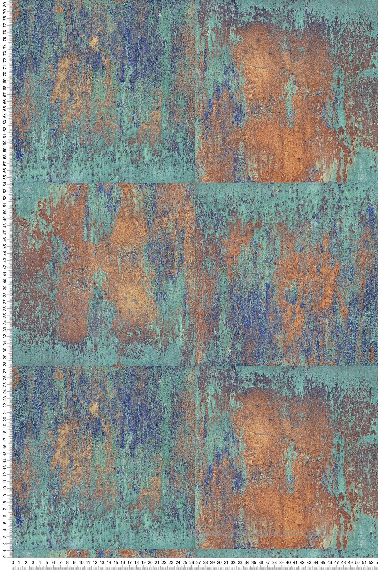 Papier peint Métal oxydé bleuté - New Studio 2.0 d'AS Création | Réf. SP14718