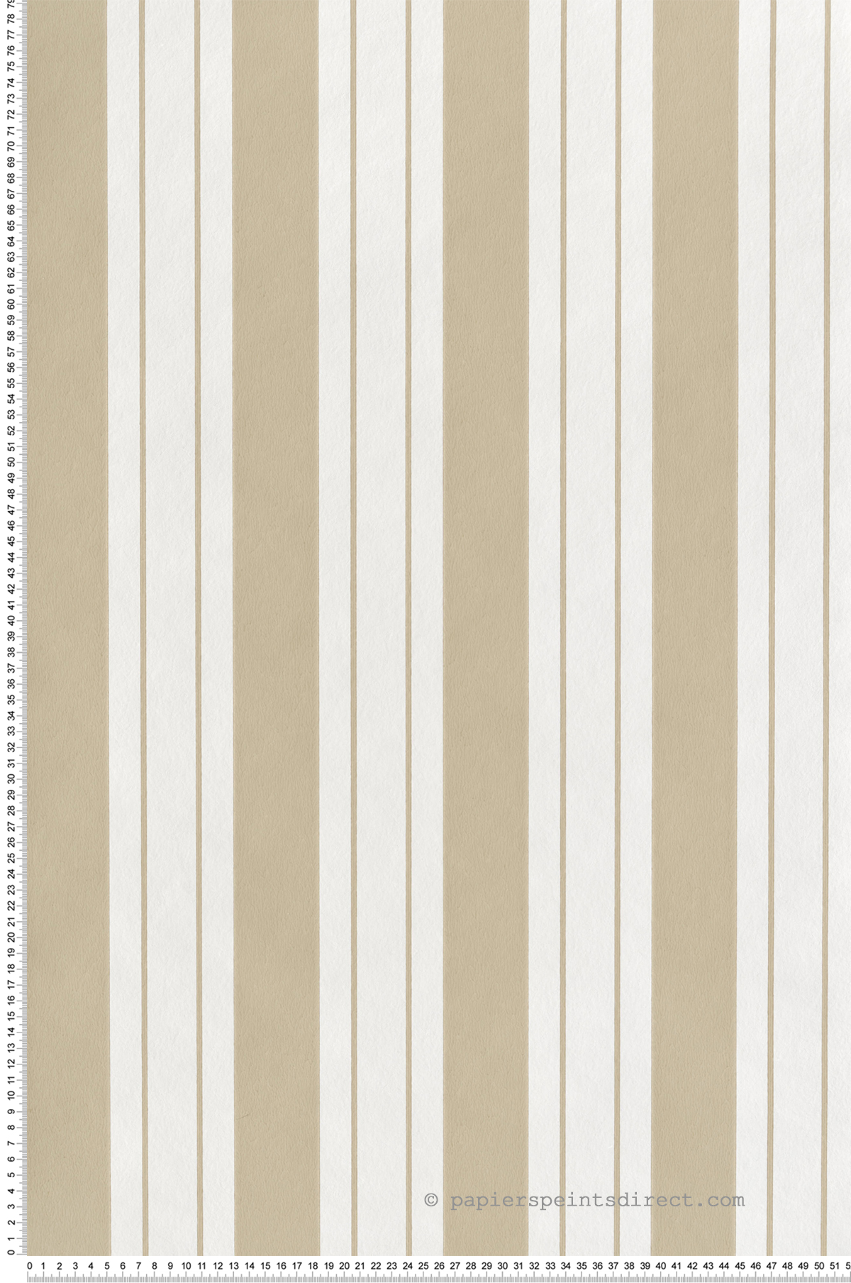 Papier peint Rayure Bateau Ligorio camomille - Alberti d'Osborne & Little | Réf. OSB-W7981-05