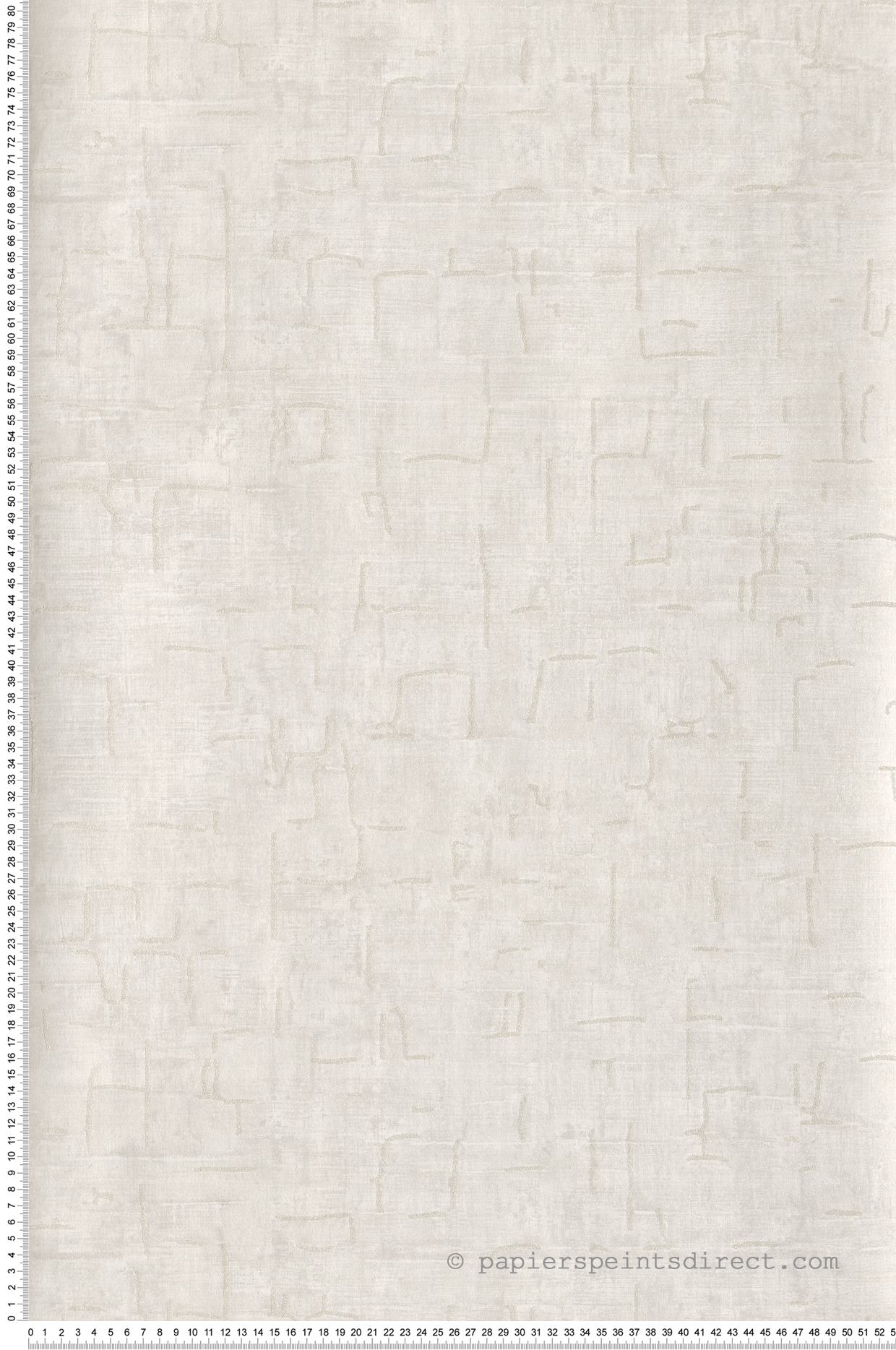 Papier peint Effet Béton Billes Paillette écru - Pearl de Montecolino | Réf. MC-81321