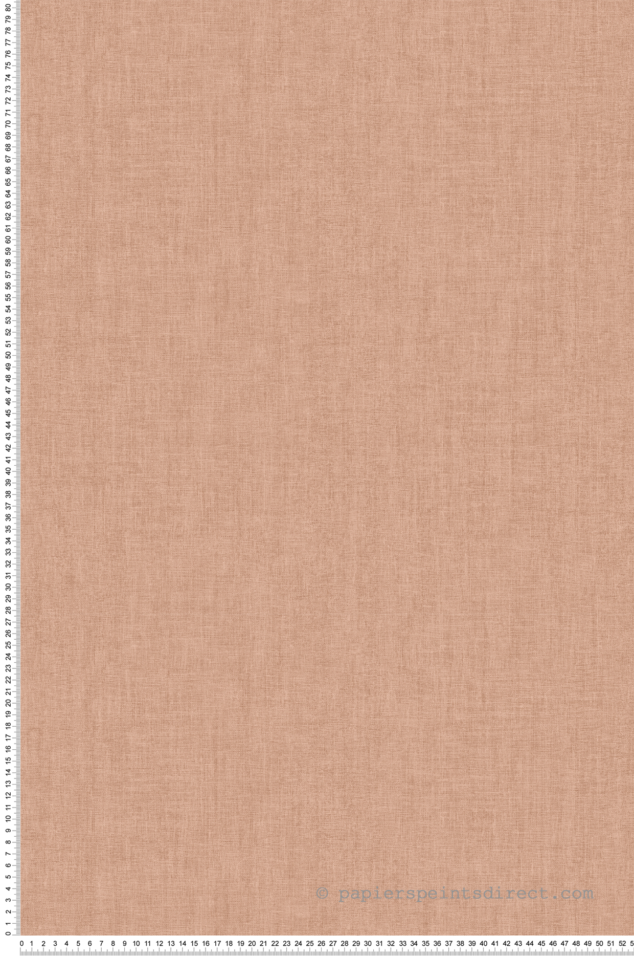 Papier peint Uni Lin rose - Maison Paradis de Lutèce | Réf. LTC-MP15584