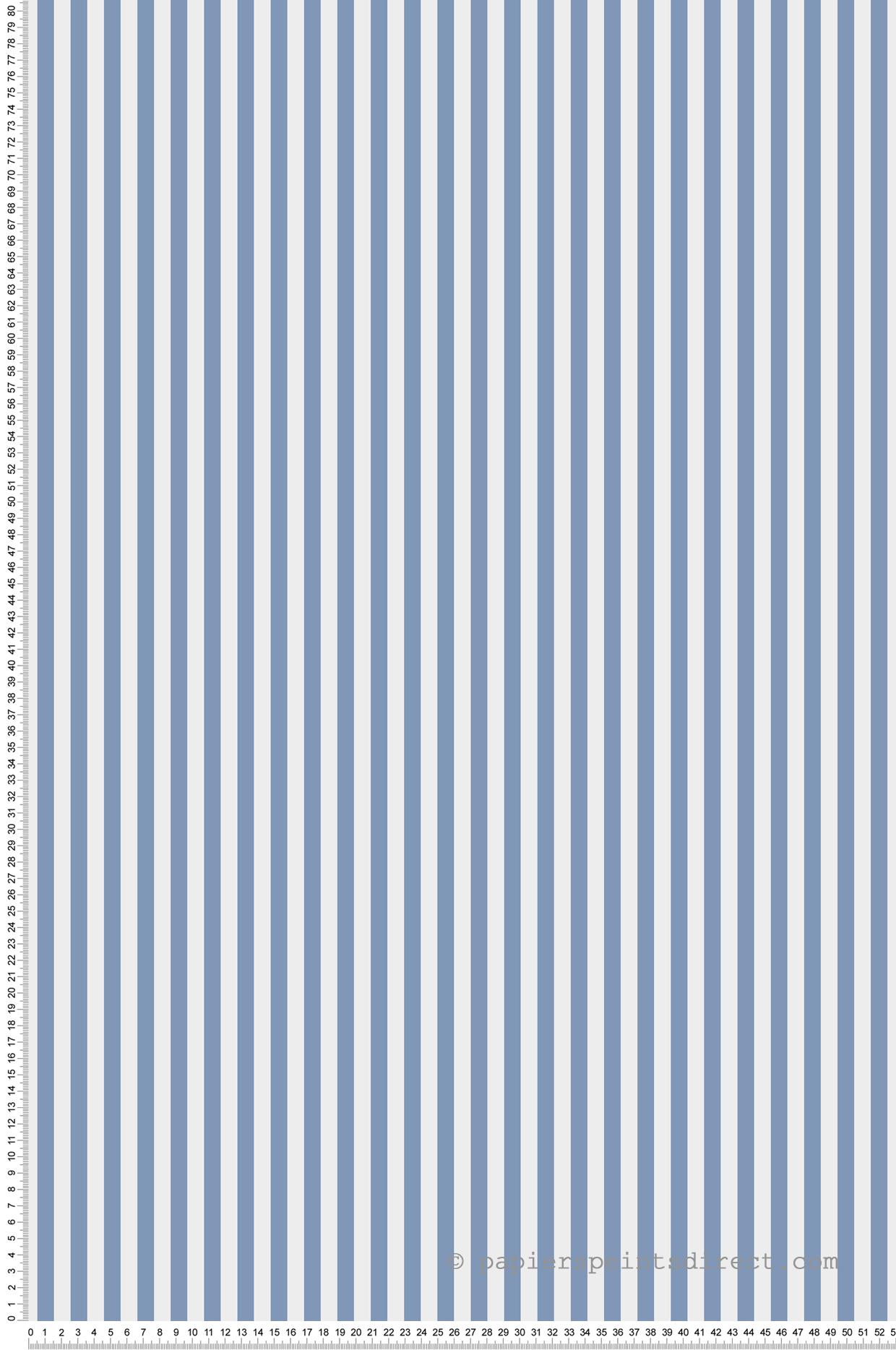 Papier peint Rayures bleu marine - Les Rayures de Casadéco | Réf. RAYS29886625
