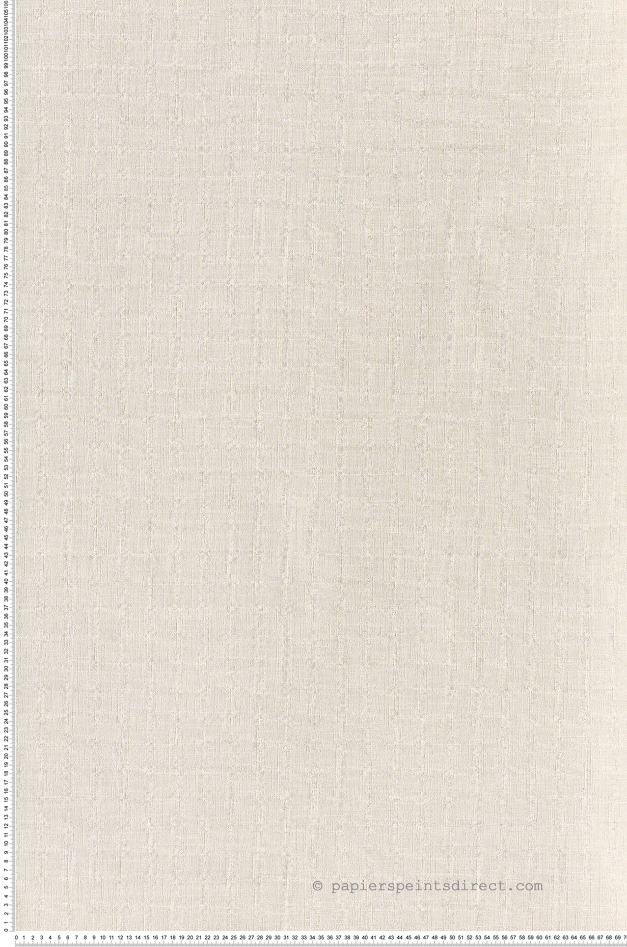 Papier peint Lin Shinok crème - Le Lin 3 de Casamance | Réf. CAS-F73819160