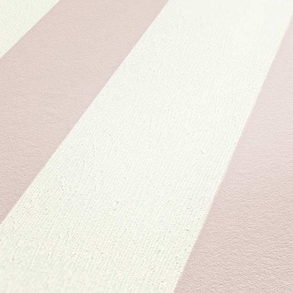 Papier peint Destockage - Rayure rose - Trendwall 2 de A.S. Création
