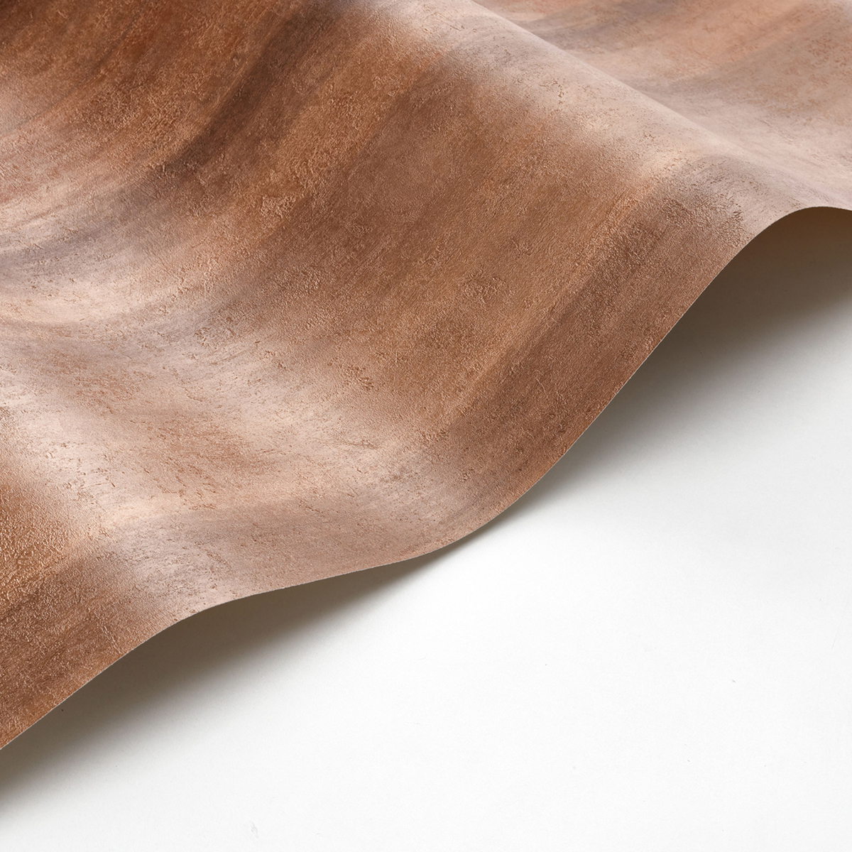 Papier peint Effet Béton cuivré - Les Rayures de Casadéco | Réf. RAYS26923115