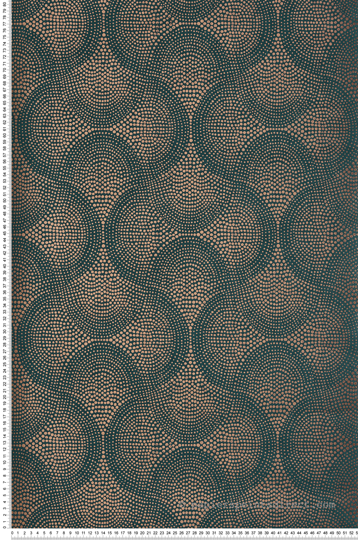 Papier peint Pois Graphique sapin - Kanoko d'Osborne & Little | Réf. OBS-W7556-01