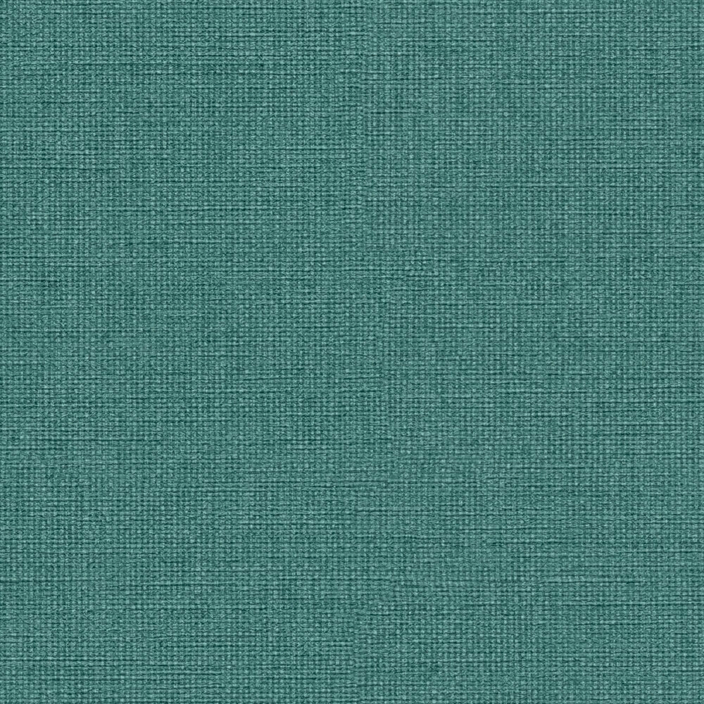 Papier peint Uni Jute bleu canard - Metropolis Michalsky 6 de Livingwalls ZOOM | Réf. AS-399885