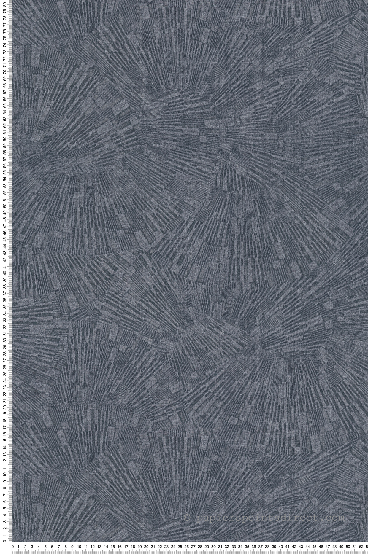 Papier peint Contemporain Géo Radiant gris foncé - Titanium 3 d'AS Création | Réf. SP15625