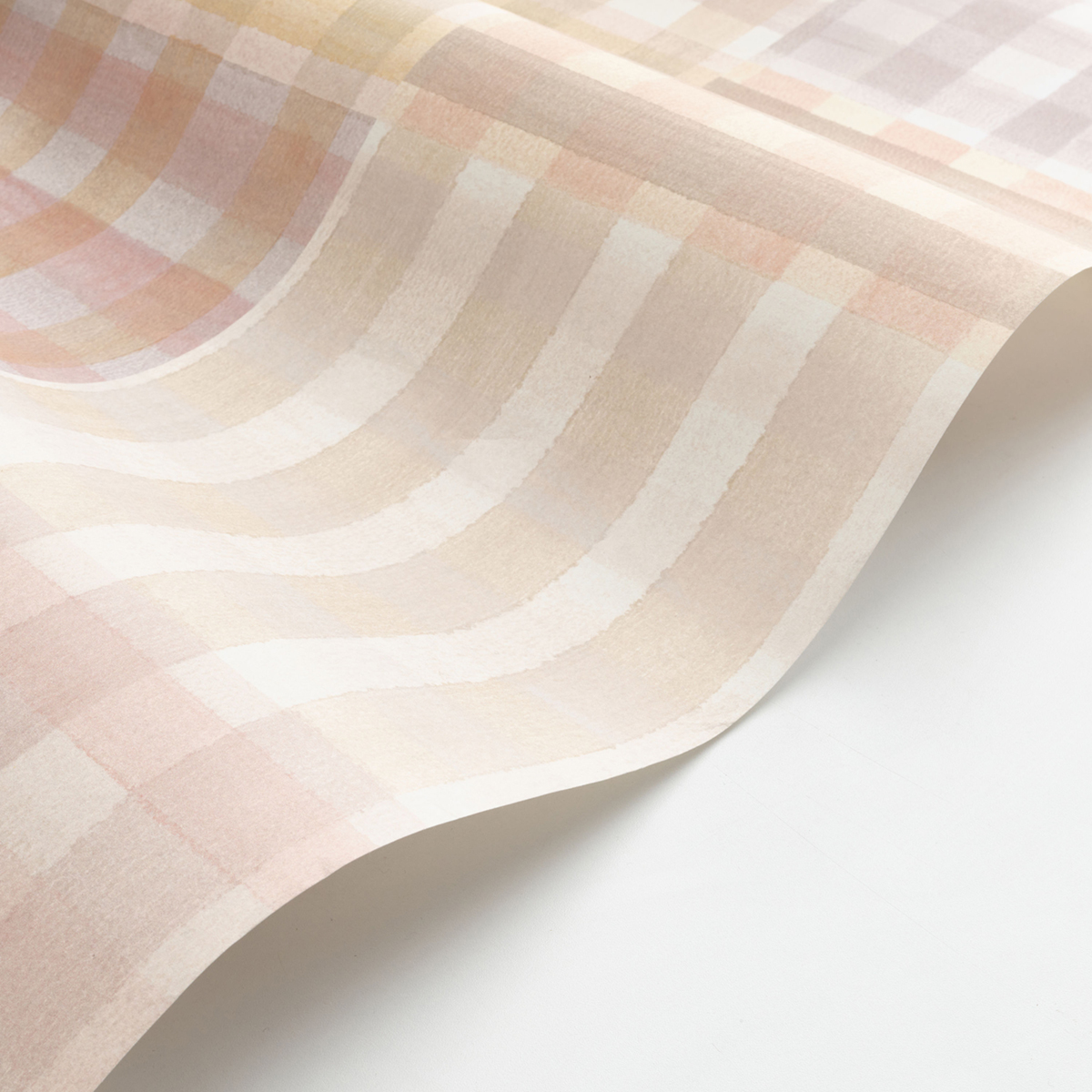 Papier peint Patchwork Vichy Vintage muticouleurs - Flower Market de Casadéco AMB2 | Réf. FLOM89271727