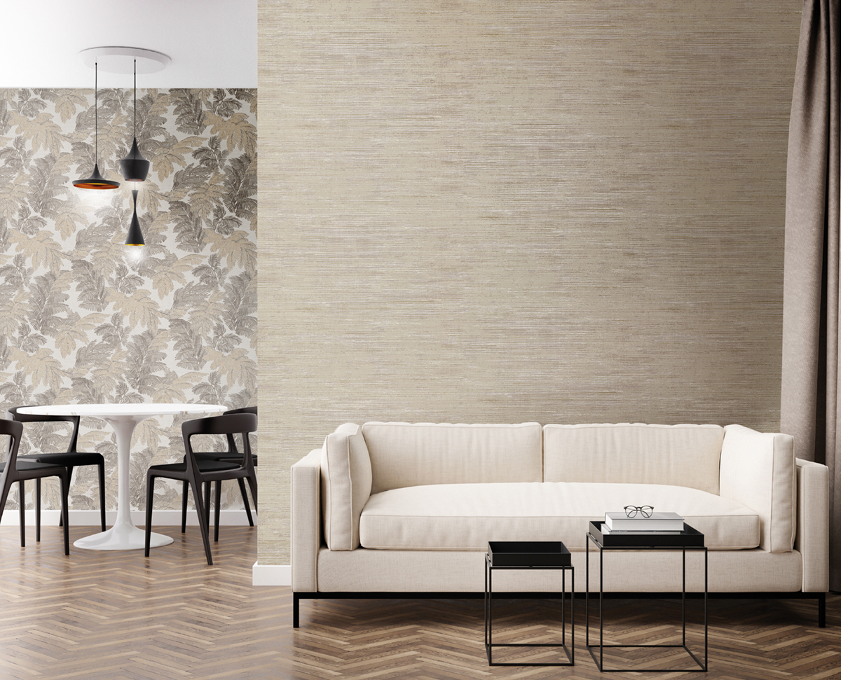 Papier peint Faux Uni Tissu beige - Scala de Montecolino | Réf. MC-28882