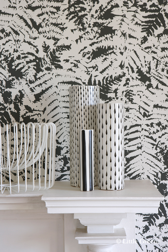 Fern Gilver - Papier peint Retrospective Papers de Little Greene