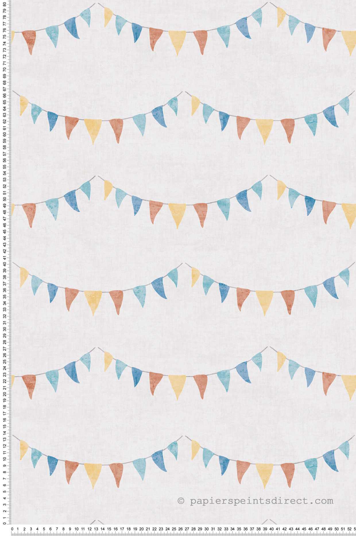 Papier peint Banderole Enfant multicolore - Lilly & Luis d'A.S. Création | Réf. AS-771711