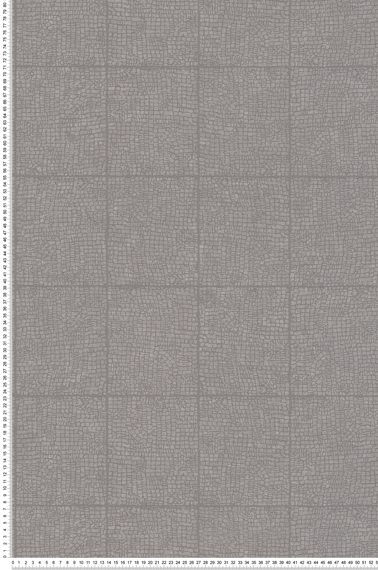 Papier peint Carrelage Craquelé gris et argenté - Desert Lodge de Livingwalls | Réf. 38526-3