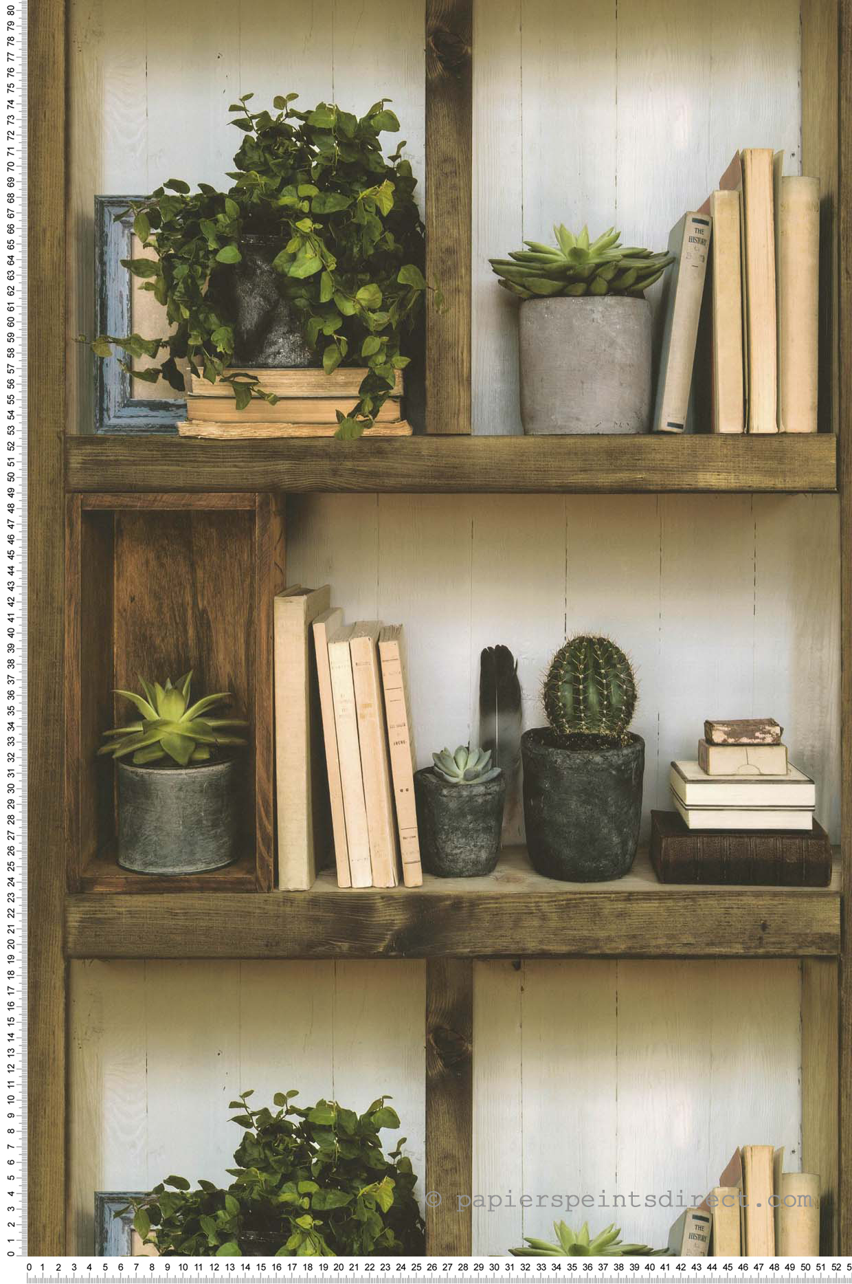 Papier peint Etagères cactus - Reality 3 de Lutèce | Réf. LTC-51181607