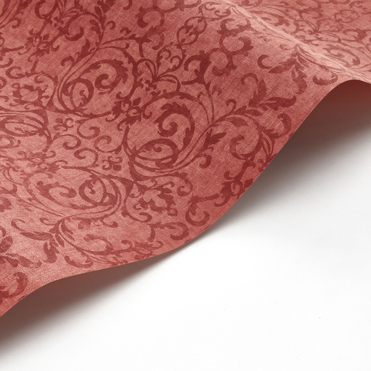 Papier peint Baroque Belvèdere rouge - Vienne de Casadéco | Réf. VIEN87518503