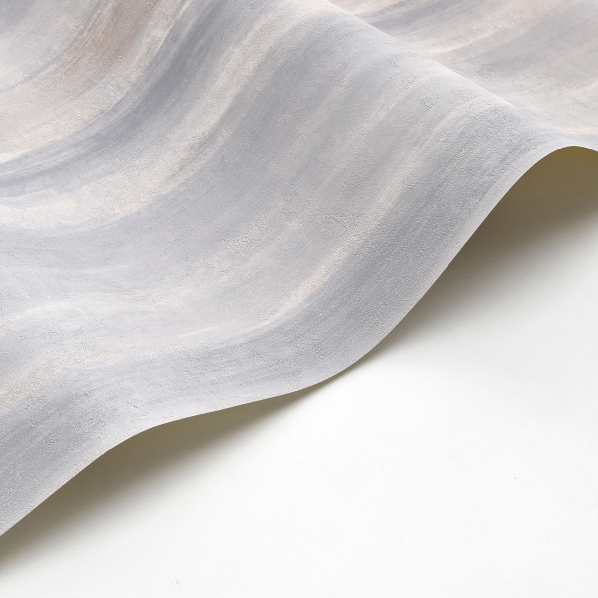 Papier peint Effet Béton gris nacré - Les Rayures de Casadéco AMBV | Réf. RAYS26929121