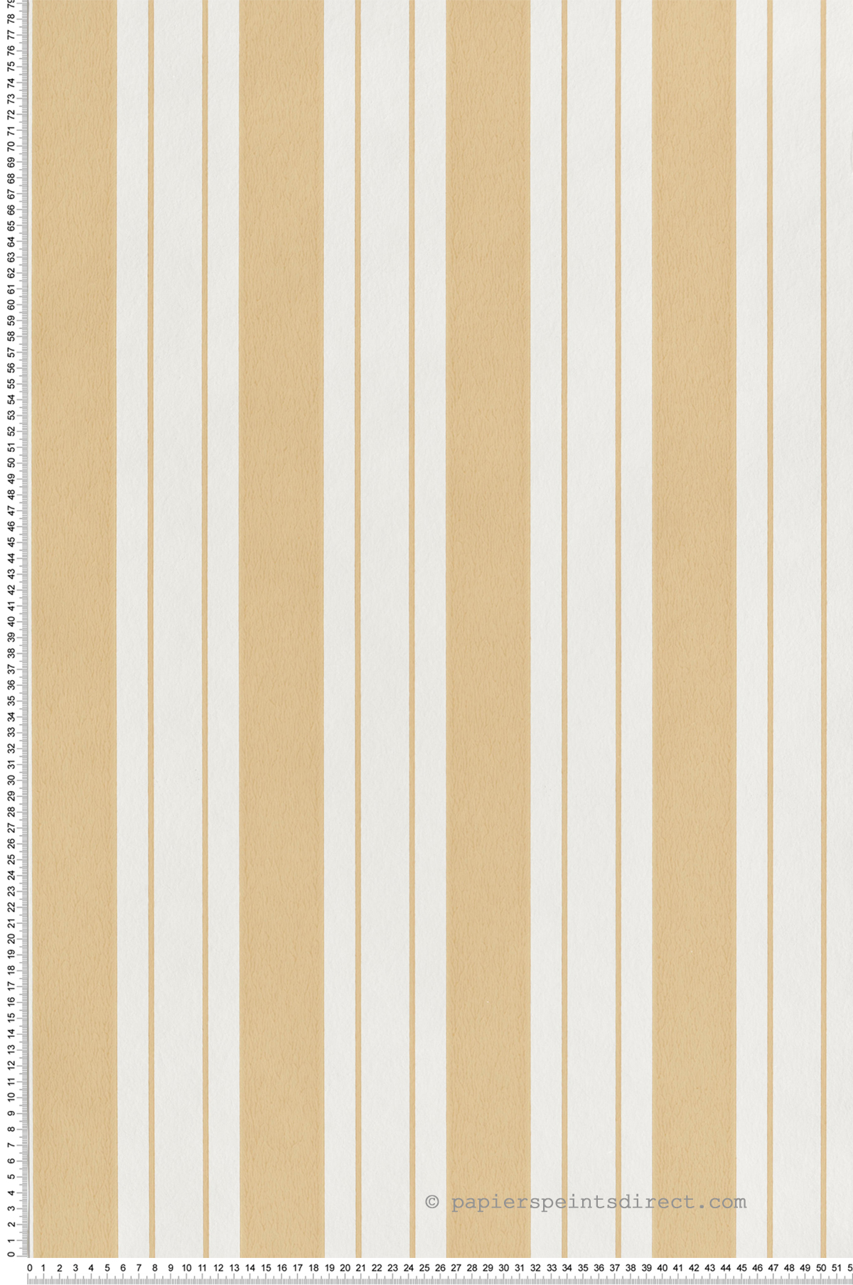 Papier peint Rayure Bateau Ligorio jaune ocre - Alberti d'Osborne & Little | Réf. OSB-W7981-06