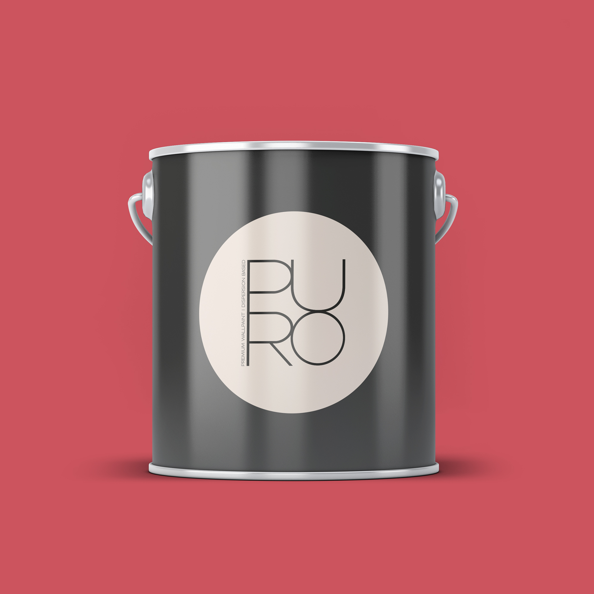 Image d'un pot de 2,5 litres de peinture Puro rose peachy pink  - c2033