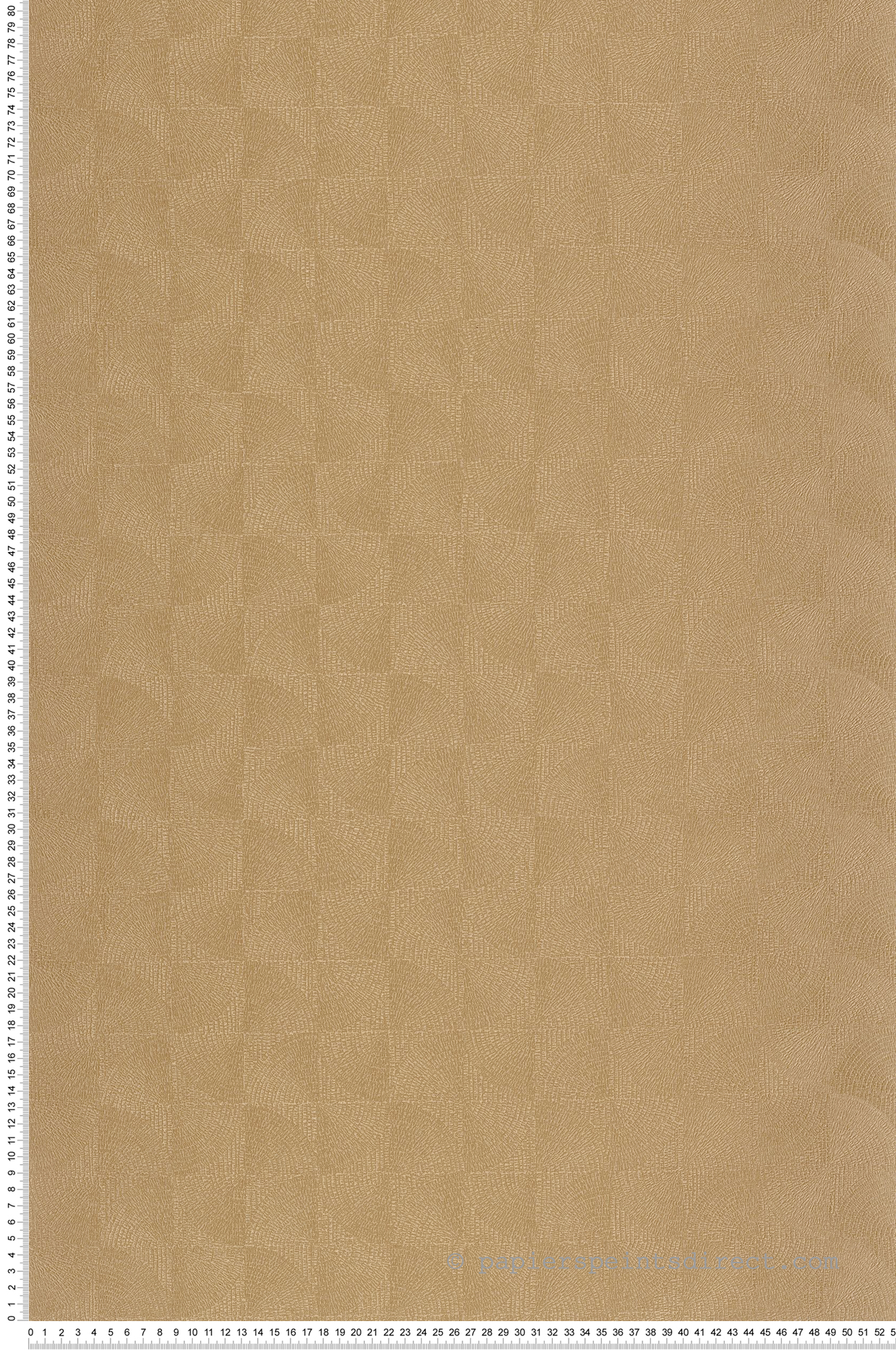 Papier peint Mosaïque Cercle Asterios doré - Solaris de Casadéco | Réf. SOLA201882651