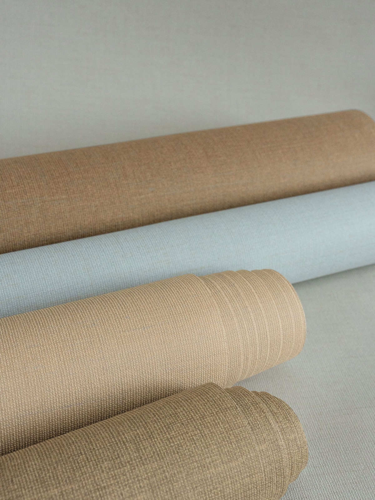 Papier peint Faux Uni Pointillé Smith cappuccino - Carnaby Street de Casadéco AMB2 | Réf. CARN200562333