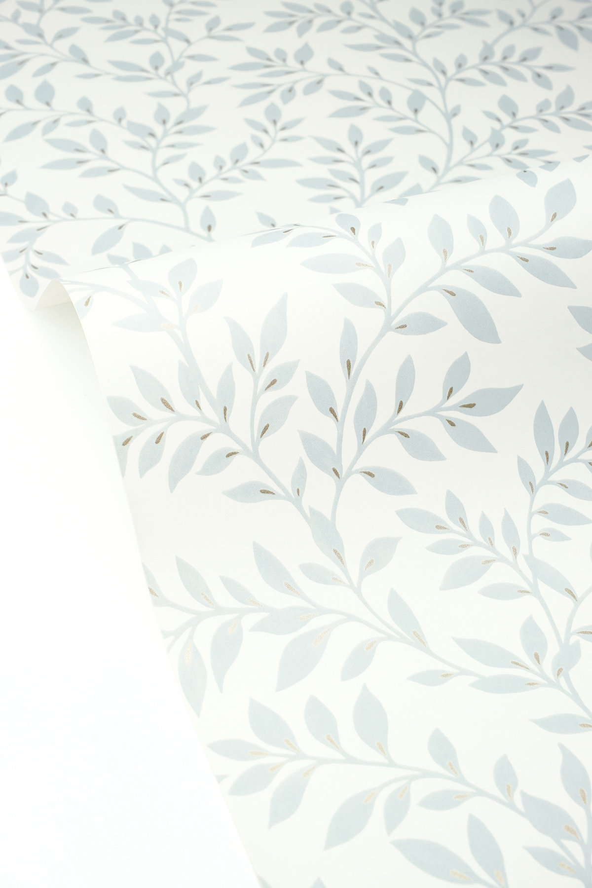 Papier peint Feuillu Floria bleu - Blue Shades de Casélio VAGUE | Réf. BLS107476020