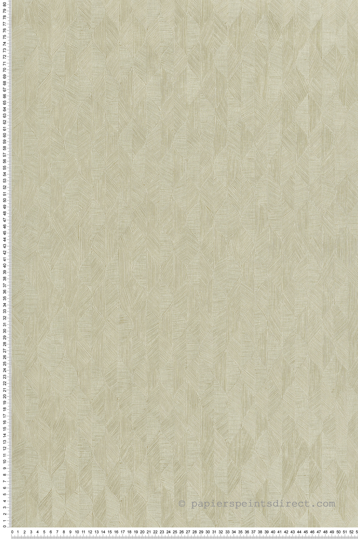 Papier peint Feuille Art Déco Tarrazu vert amande - Vegetals de Casadéco | Réf. VEGE201277227