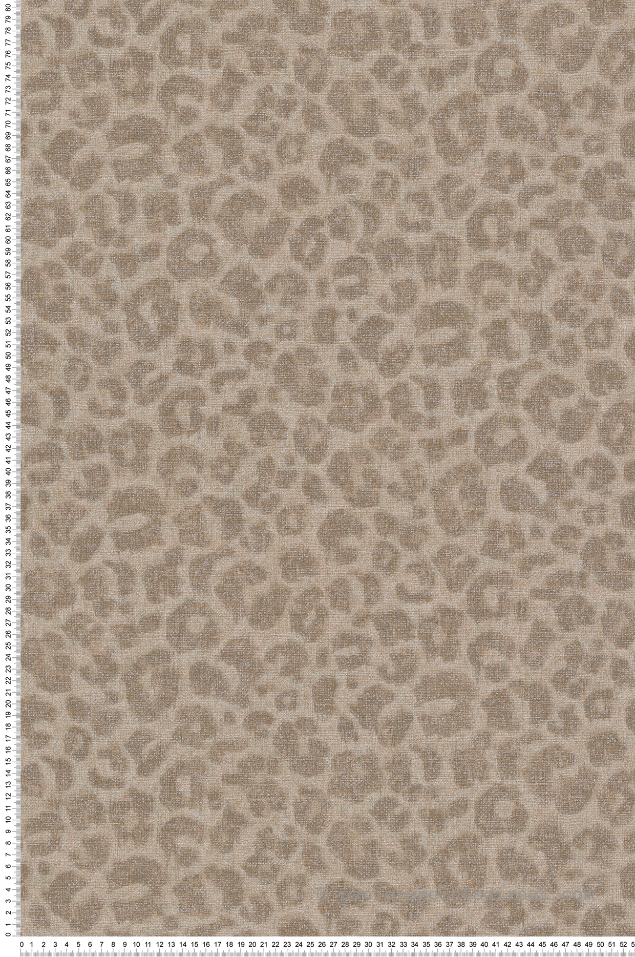 Papier peint Animal léopard beige - Savana de Lutèce | Réf. LTC-SAV142