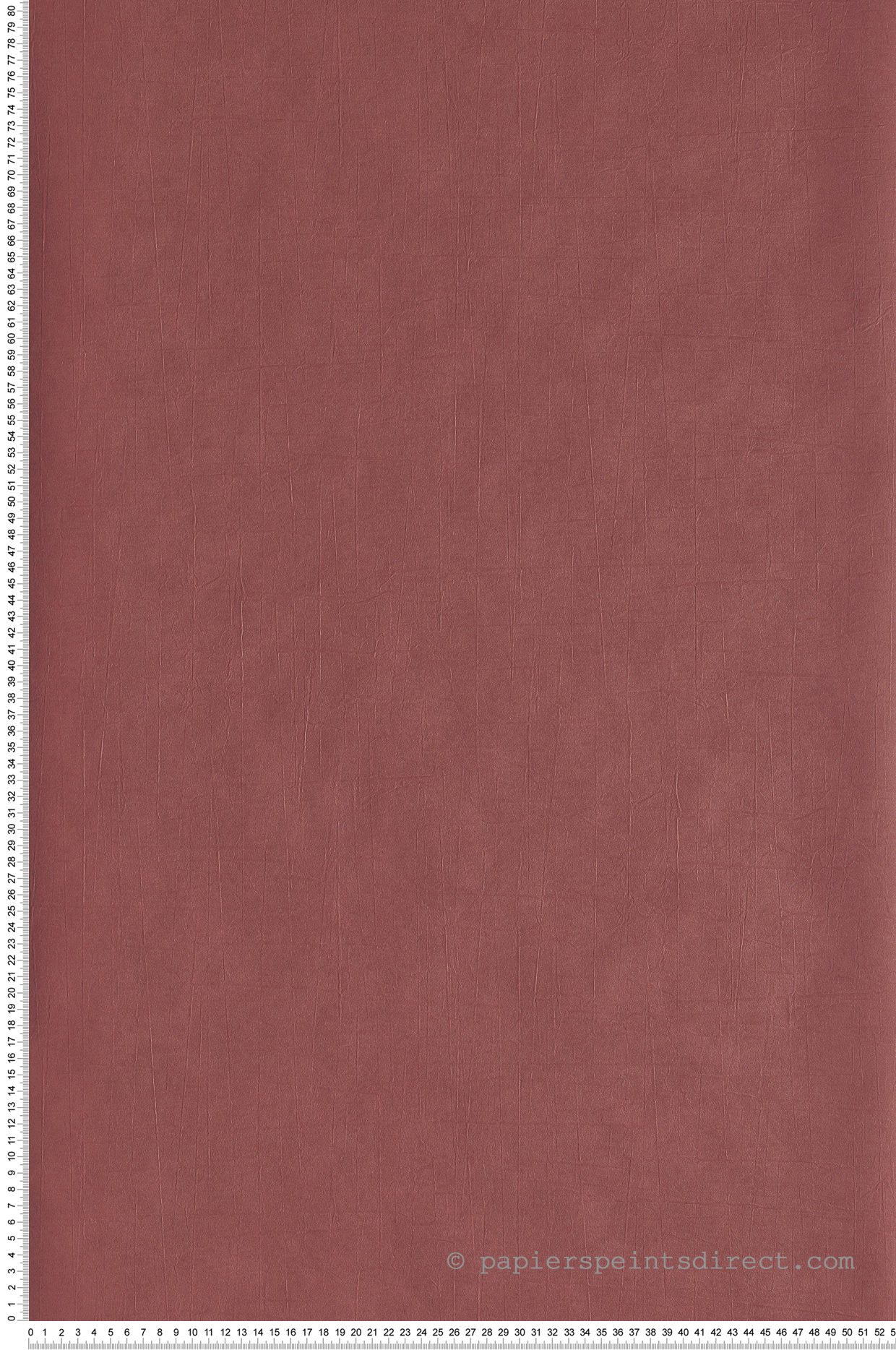 Papier peint Uni Washi bordeaux/cerise - Nova de Casadéco | Réf. NOVA82188435