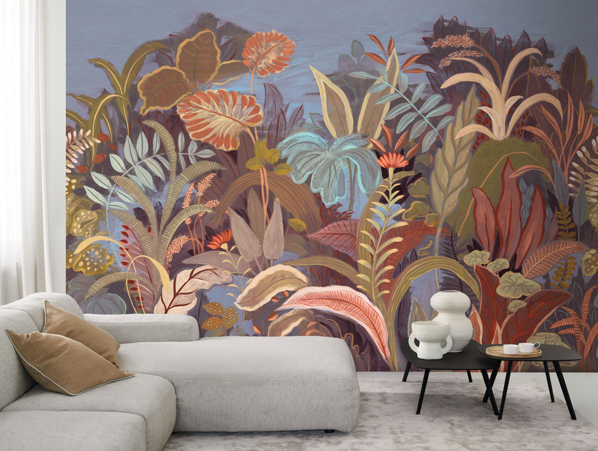 Papier peint panoramique Jungle Brasilia L multicouleurs 400X310 - Rio de Casadéco | Réf. RIOC201856412