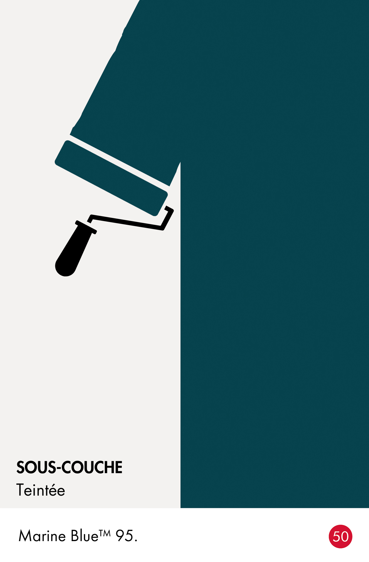 Sous-couche teintée Little Greene Marine Blue n°95