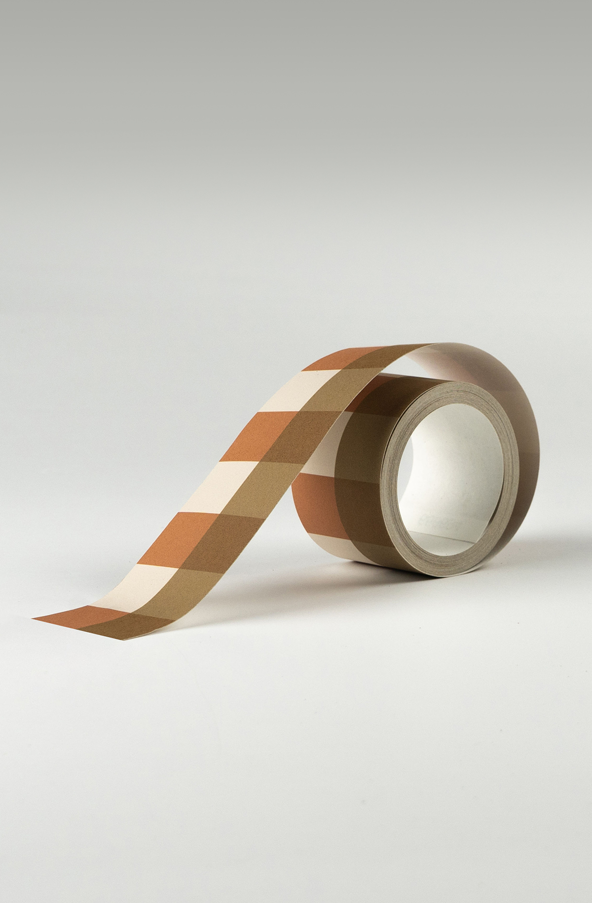 Galon Vichy Carreau Charmante terre de sienne kaki - Galons et Frises de Casadéco | Réf. GAFR200373412