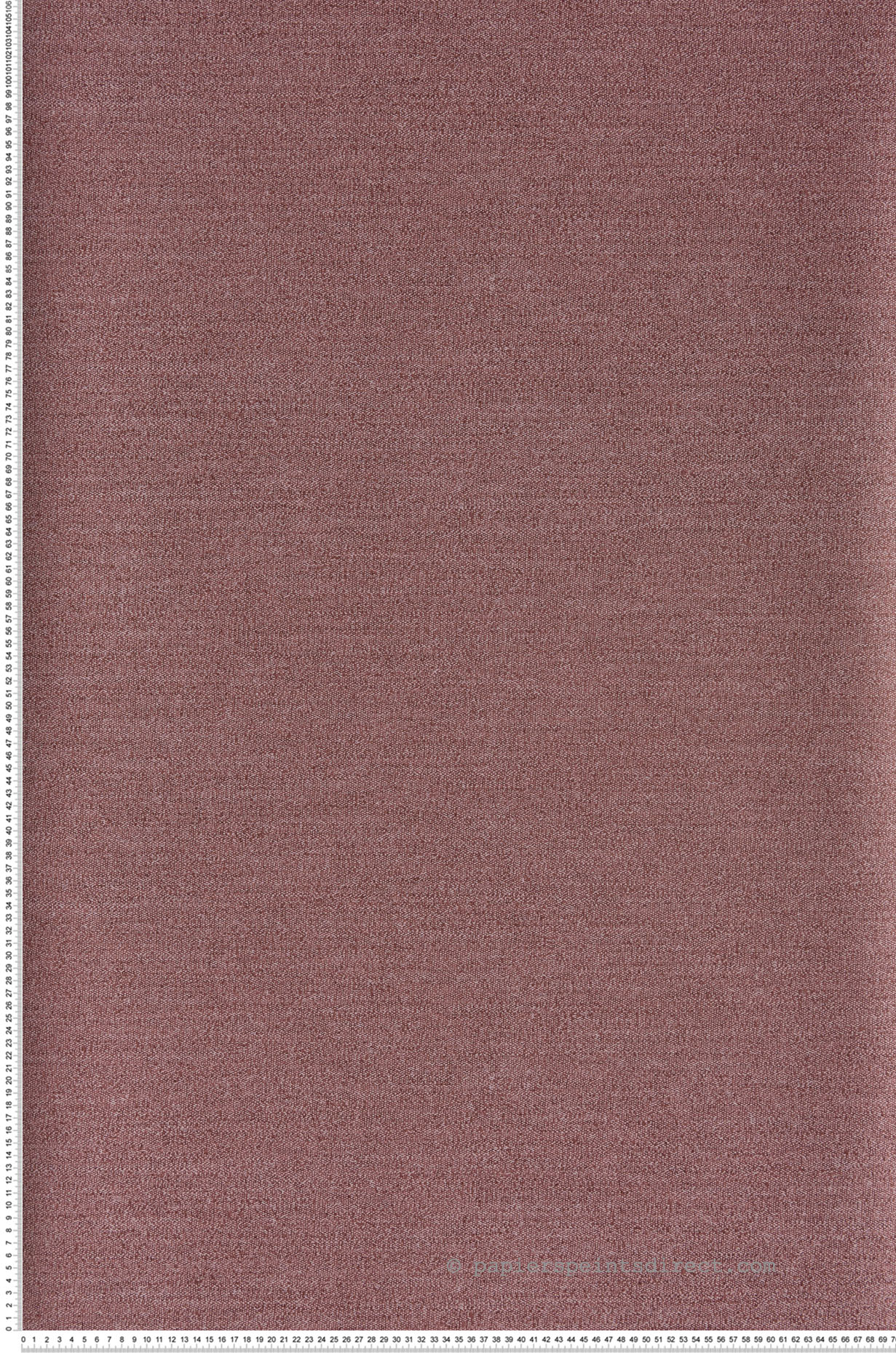 Papier peint faux uni Plumetis Rose Foncé - Misura de Casamance | Réf. CAS-74451734