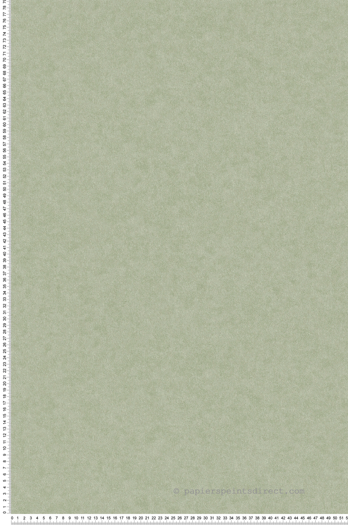 Papier peint Uni Texturé Heritage vert sauge - Beaux Arts de Lutèce | Réf. LTC-M1837