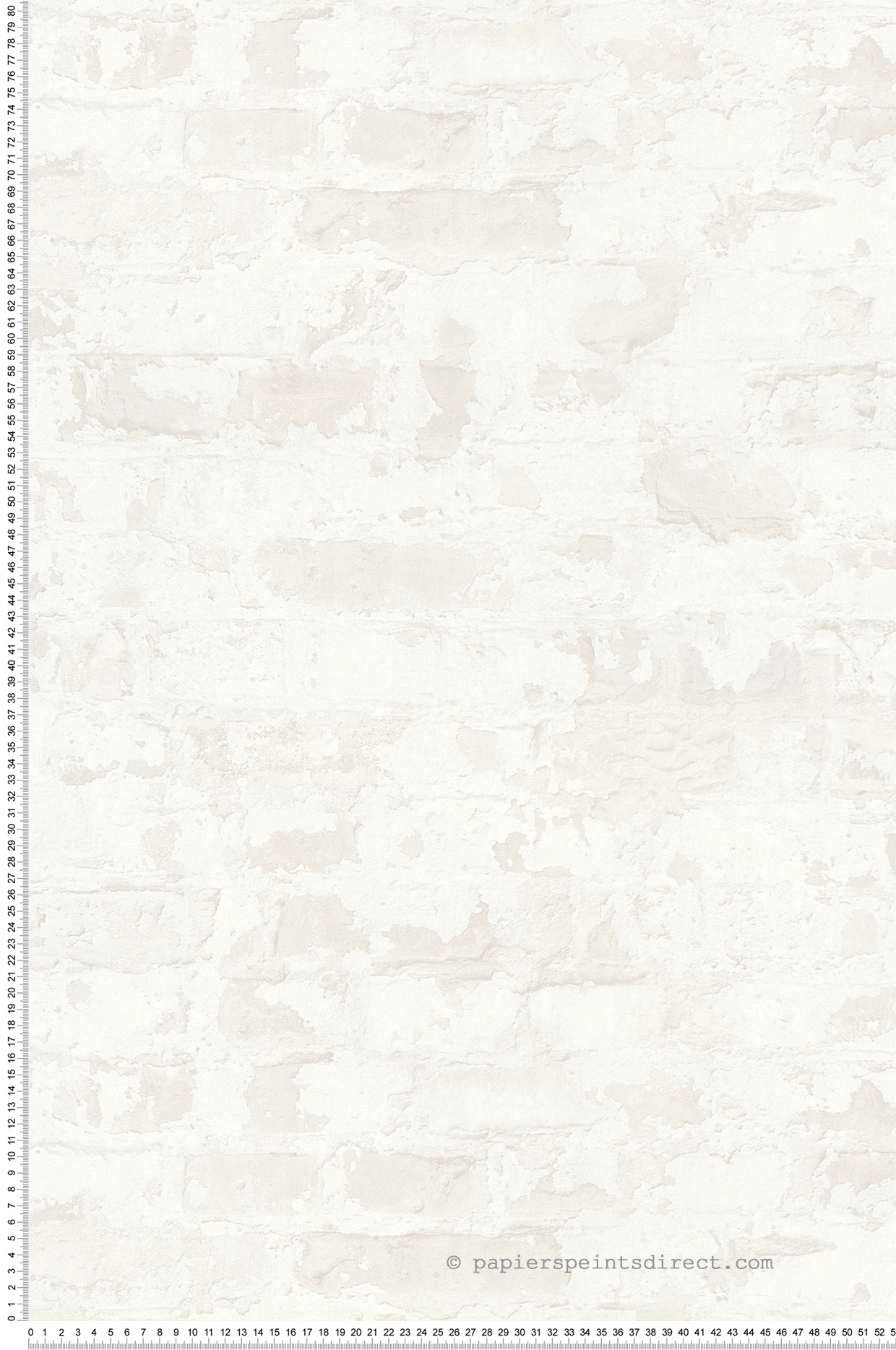 Papier peint Brique usée blanc - Metropolitan Stories d'AS Création | Réf. SP14710