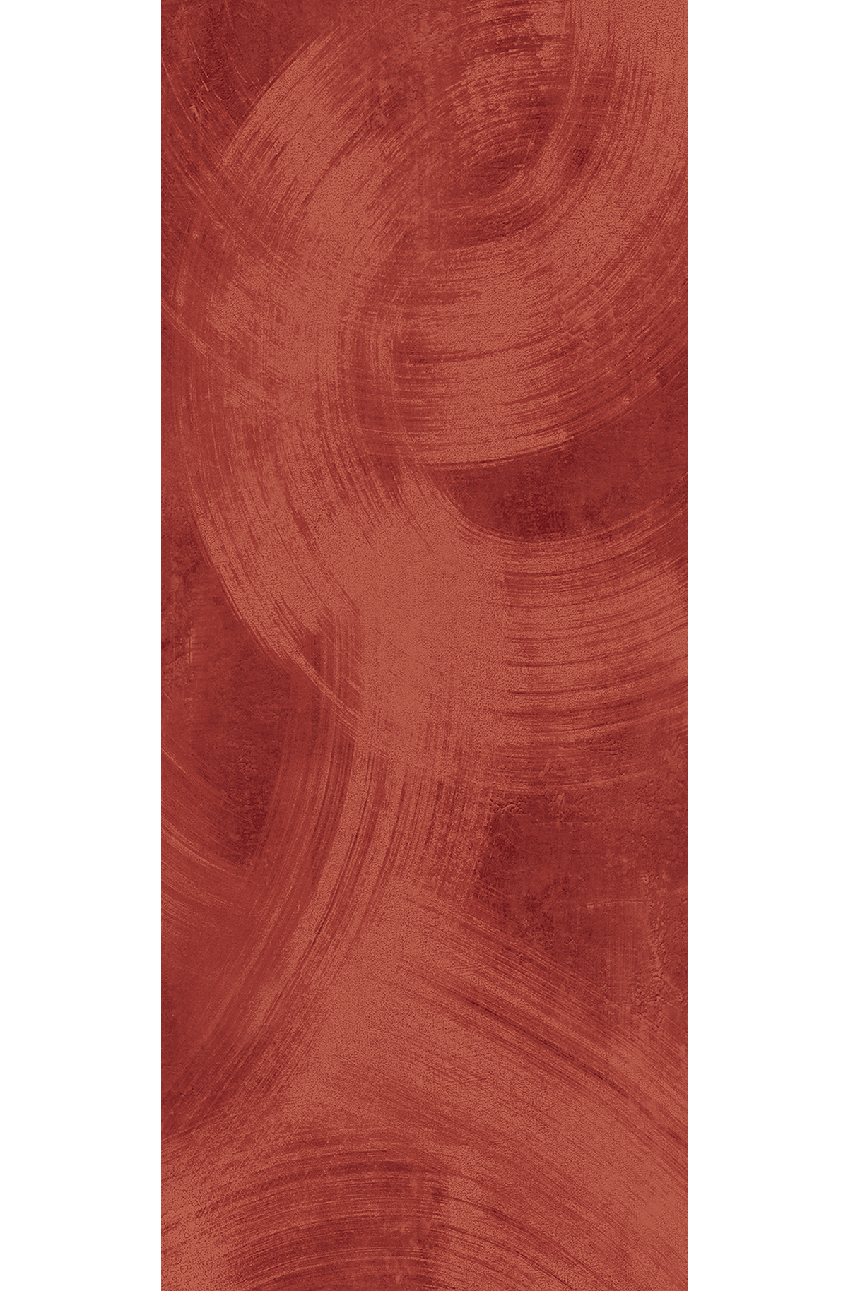 Papier peint panoramique Cercles Contemporain Charly terracotta - D H260 - Wall Designs IV de Masureel | Réf. MAS-DG4CHA1034-260
