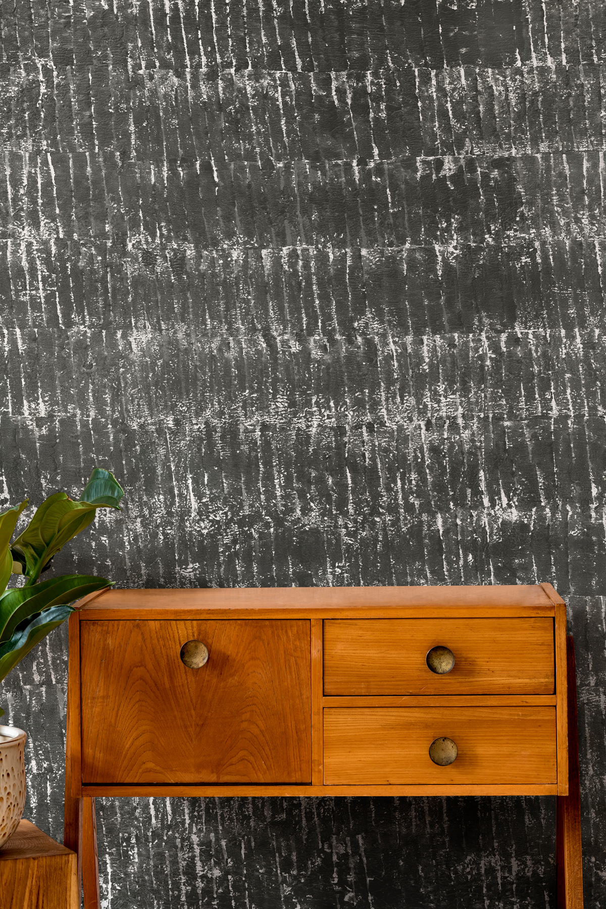 Papier peint panoramique Ecorce Gris 1/2/3/4 - Isidore Leroy AMB2