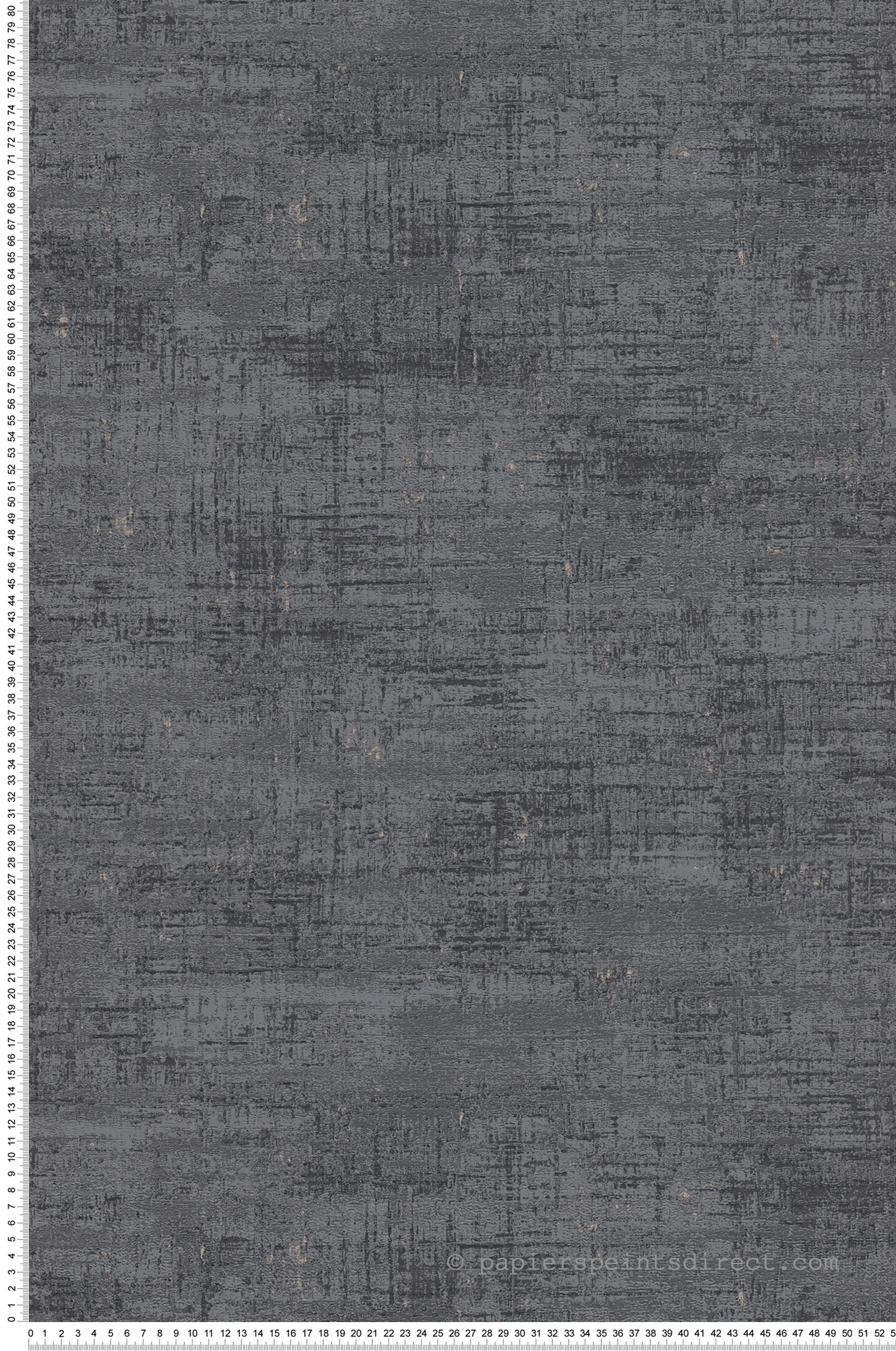 Papier peint Aspect Industriel Texturé anthracite argenté - Stories of Life d'A.S. Création | Réf. AS-396576