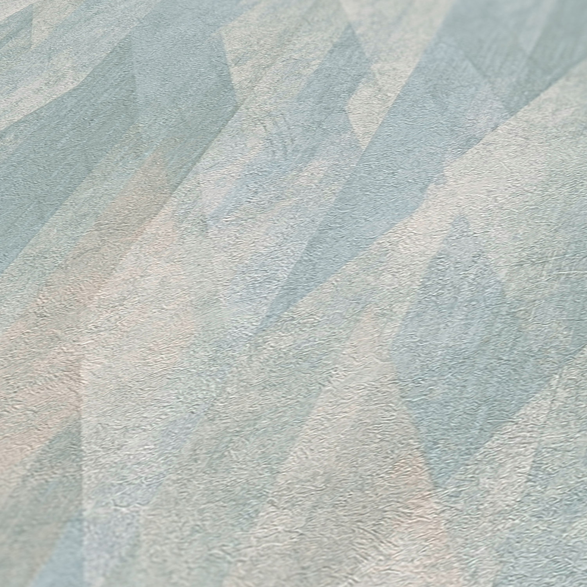 Papier peint Géométrique Bjorn bleu vert d'eau - Metropolitan Stories 3 d'A.S. Création AMB4 | Réf. AS-391042