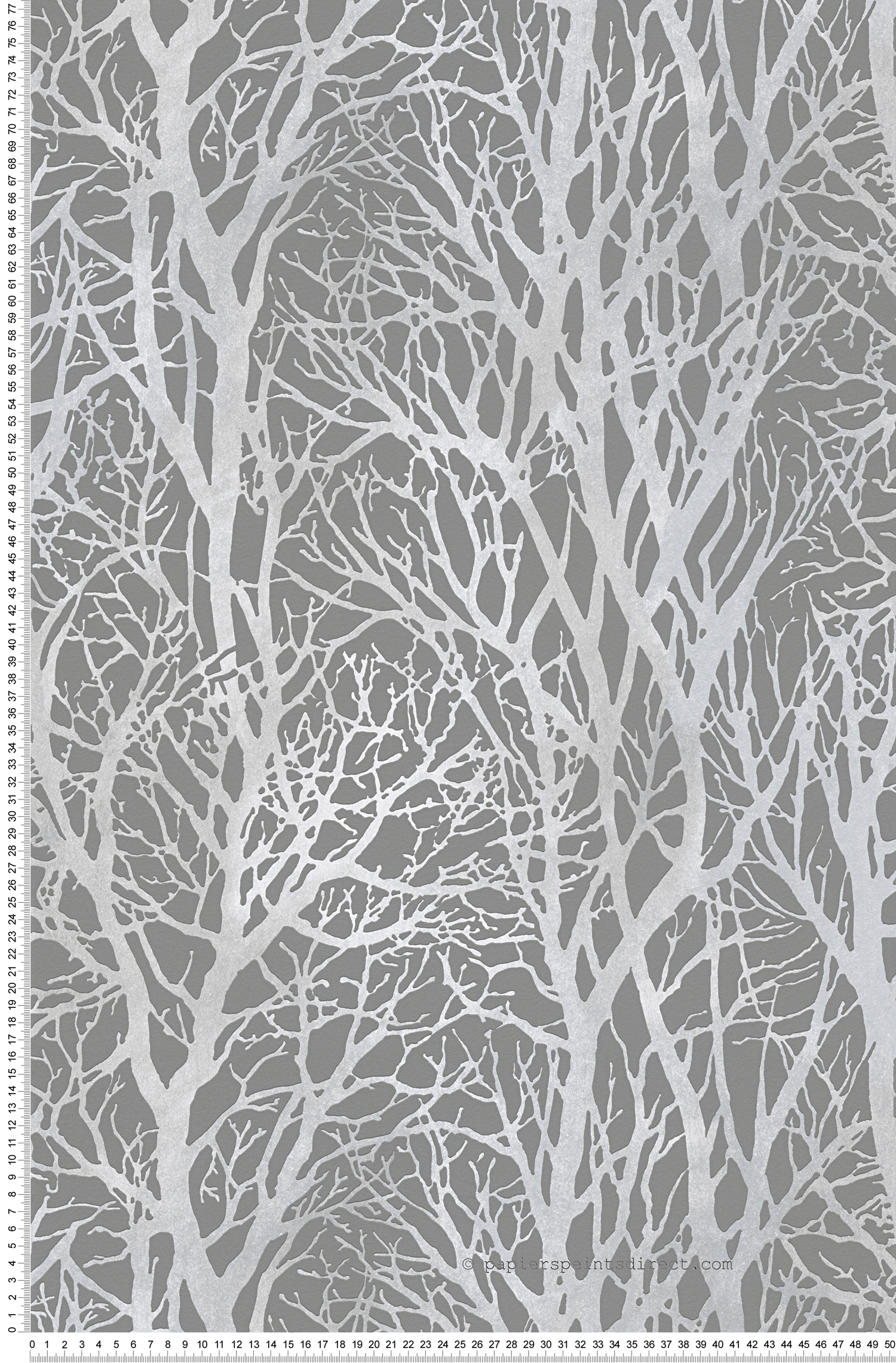 Papier peint Forest gris nacré - Life 3 et Life 4 AS Création | Réf. SP02171