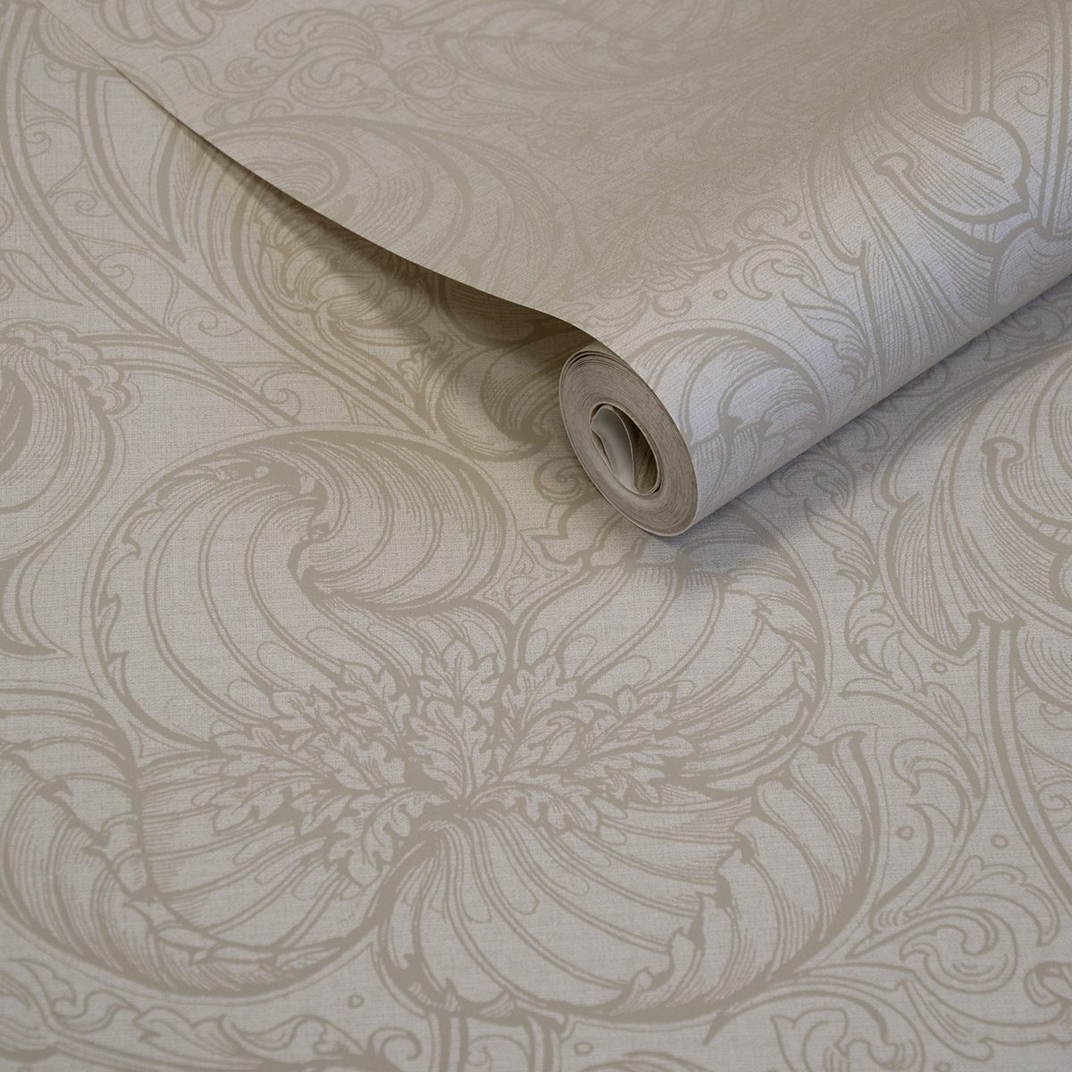 Papier peint Entrelacs Tulipe Lys beige - The Wall Llewelyn-Bowen de Lutèce | AMB2 Réf. LTC-LB25112