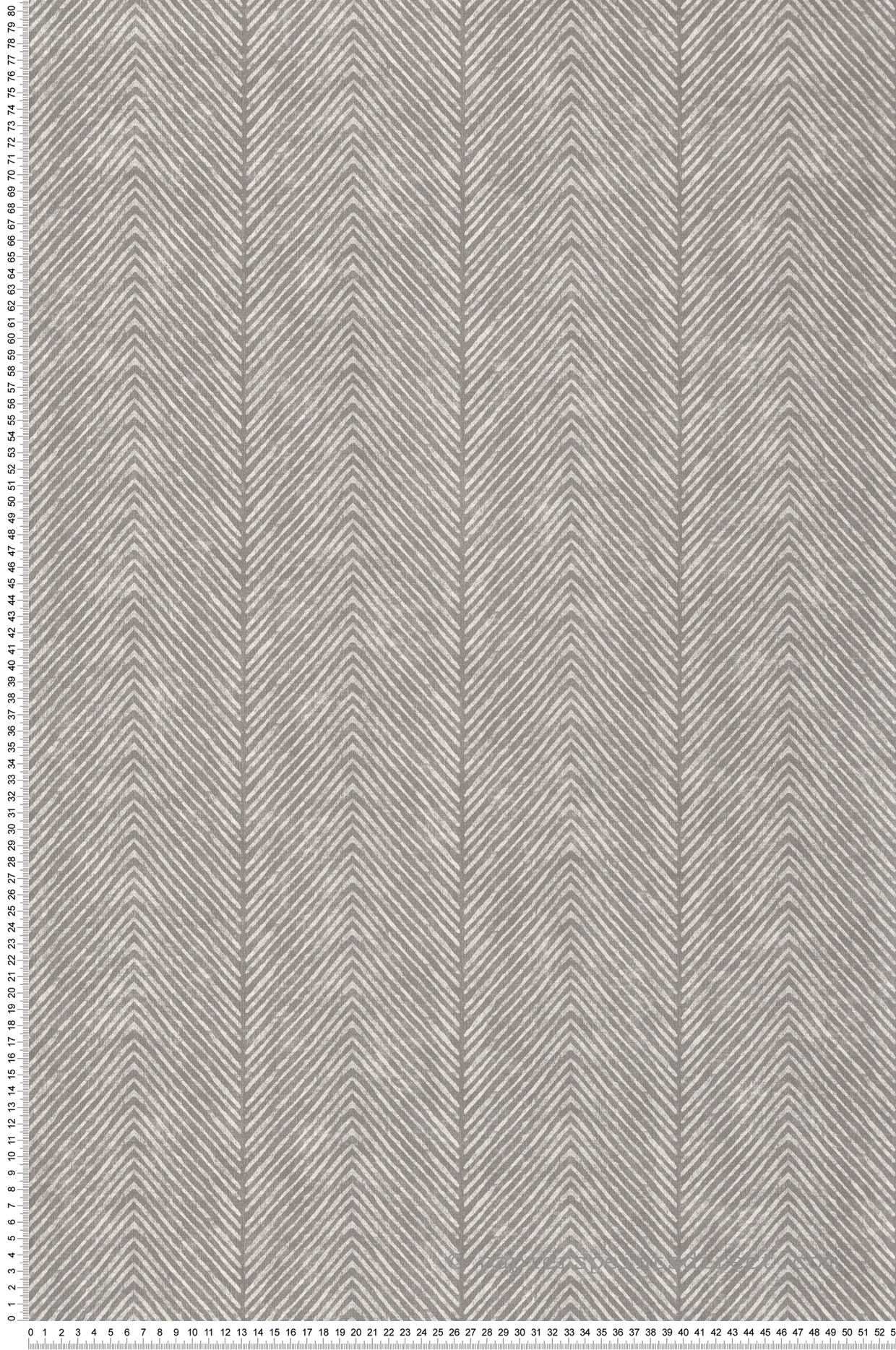Papier Peint Chevrons Ethnique gris foncé - Nomade d'Ugépa | Réf. UGP-M69209