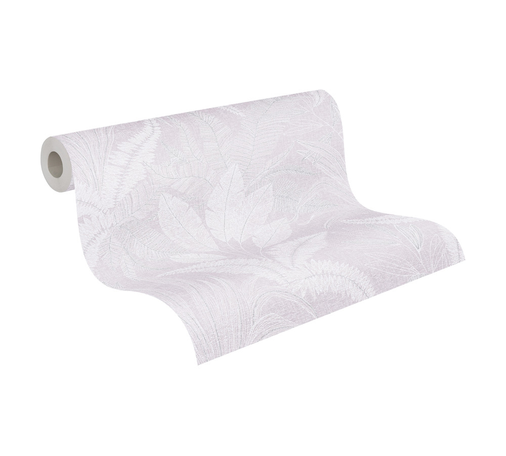 Papier peint Feuilles Nature Discrète glycine - Stories of Life d'A.S. Création AMB4 | Réf. AS-396544